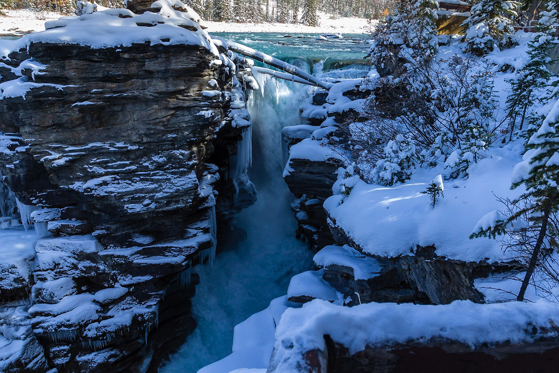 Athabasca Falls Canada West BC