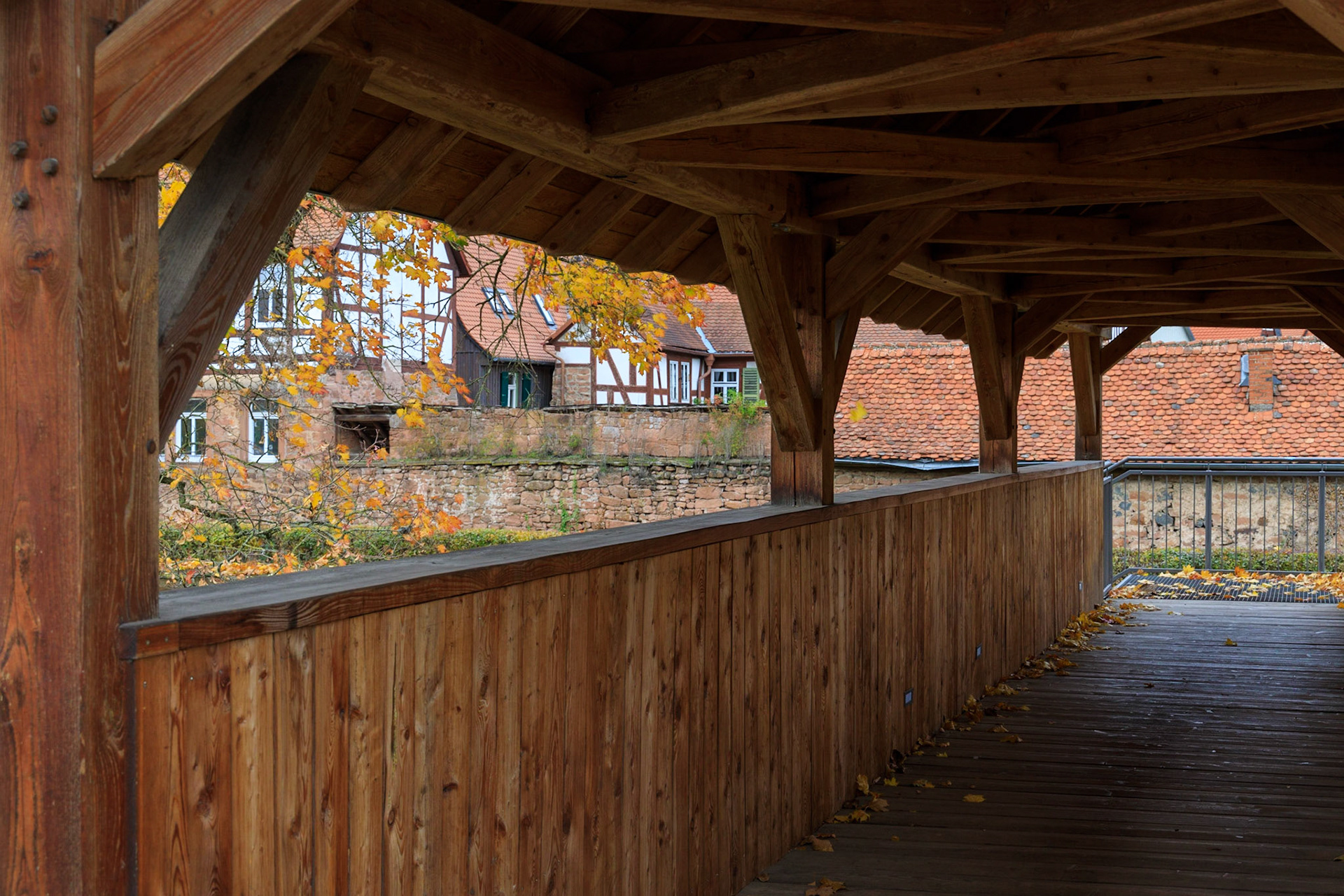 Büdingen im goldenen Oktober