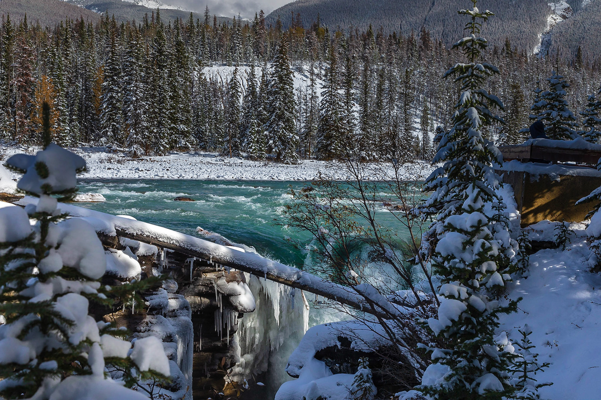Athabasca Falls Canada West BC