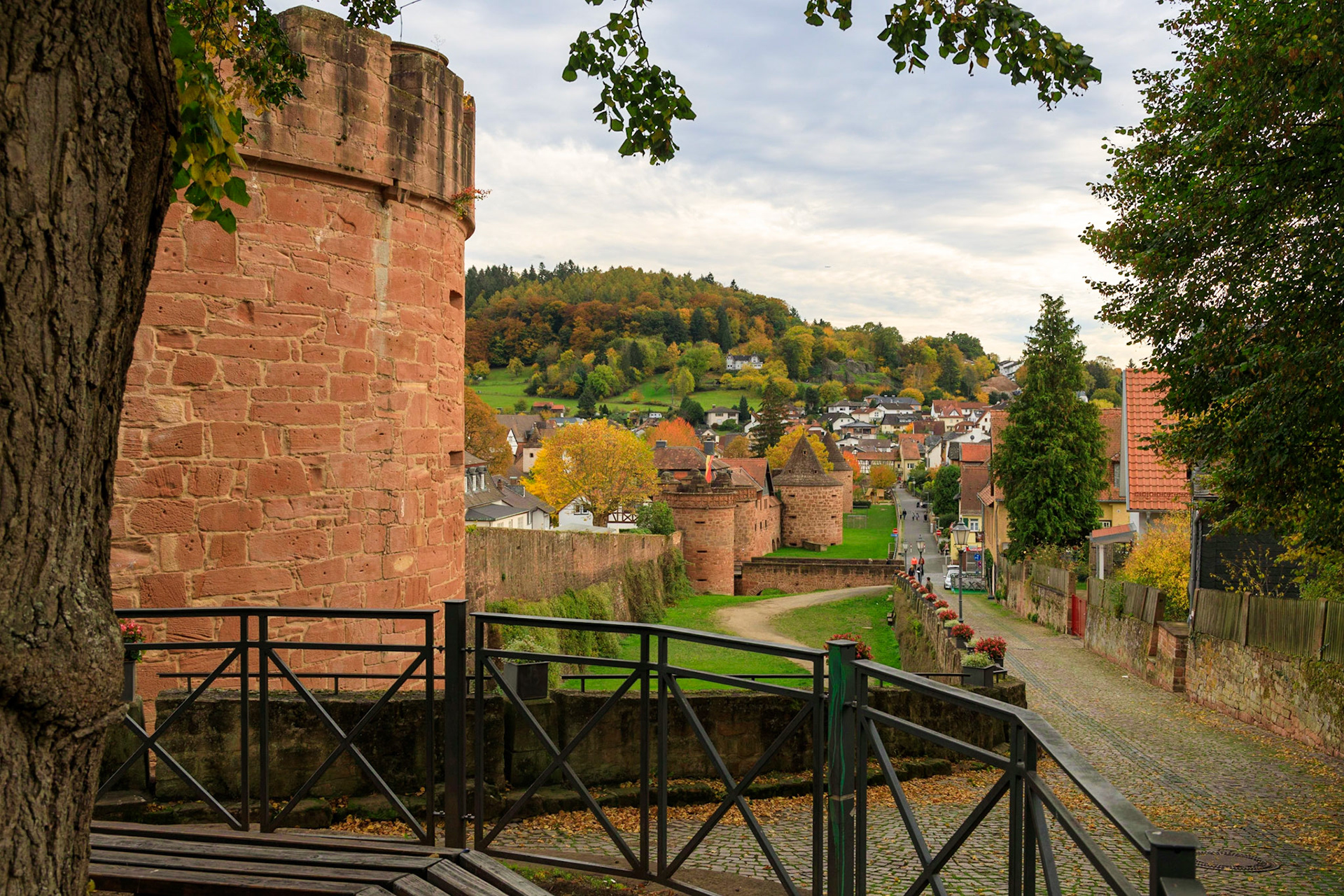 Büdingen im goldenen Oktober