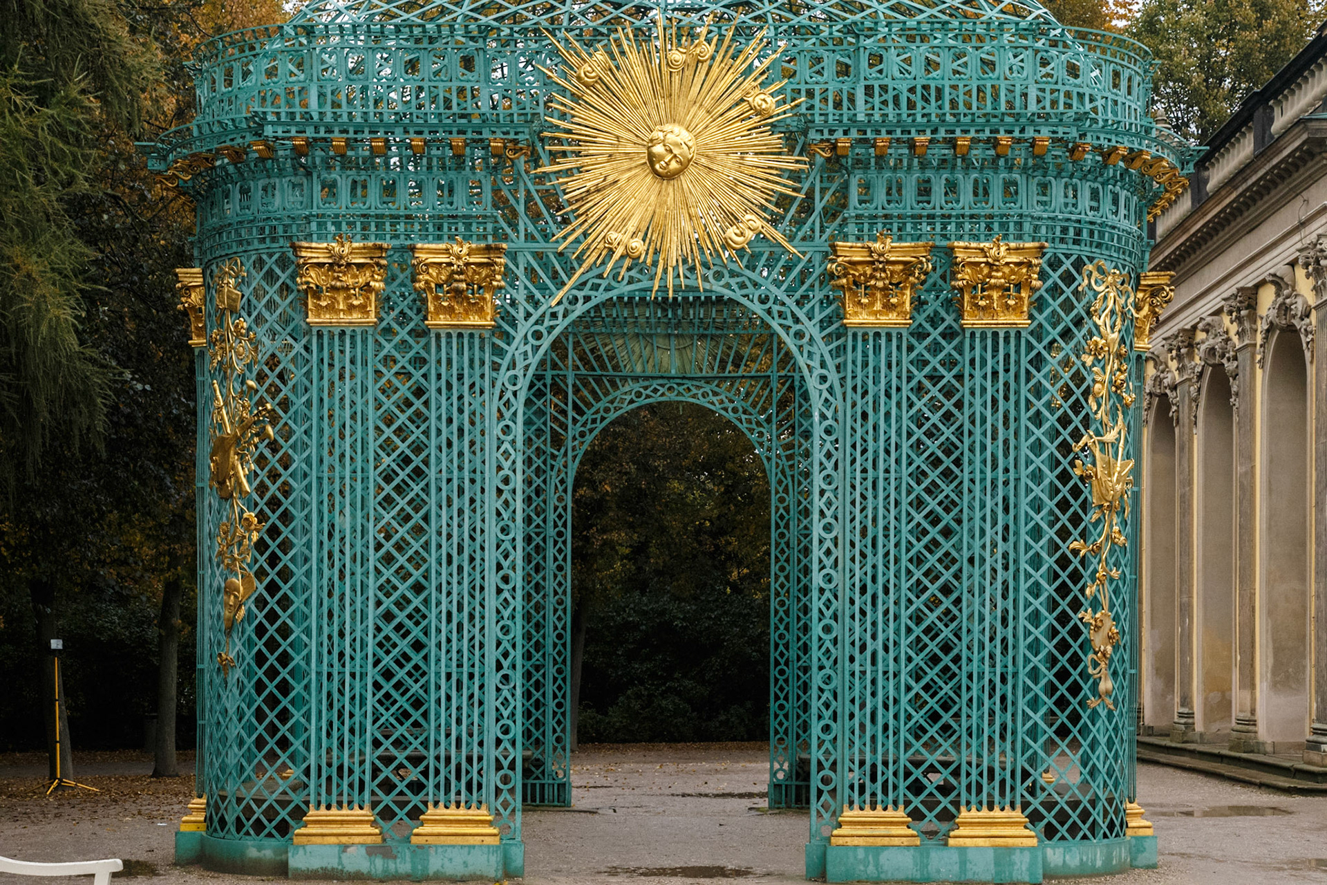 Herbstlicher Schlosspark Sanssouci