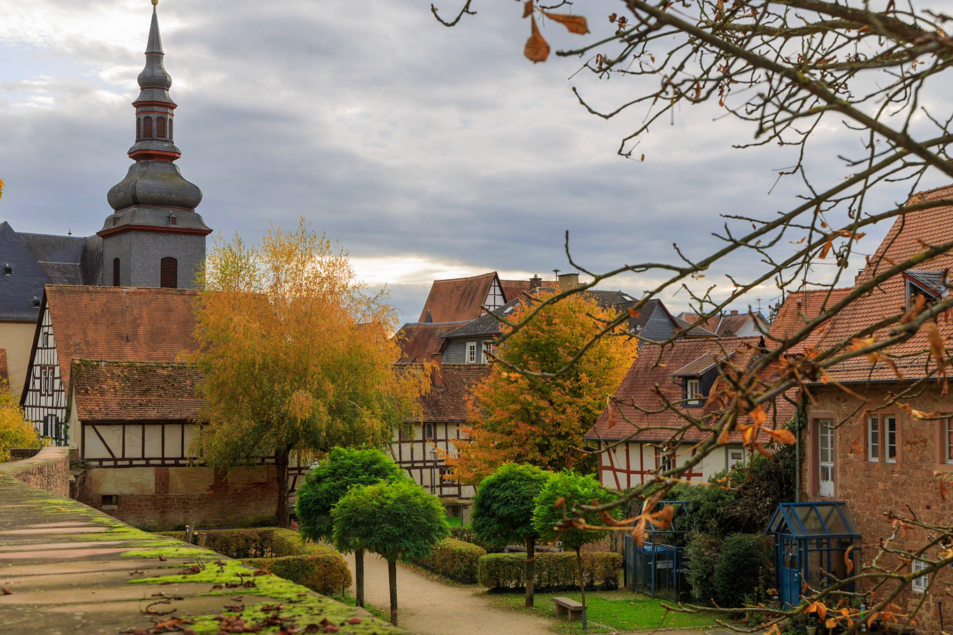 Büdingen im goldenen Oktober