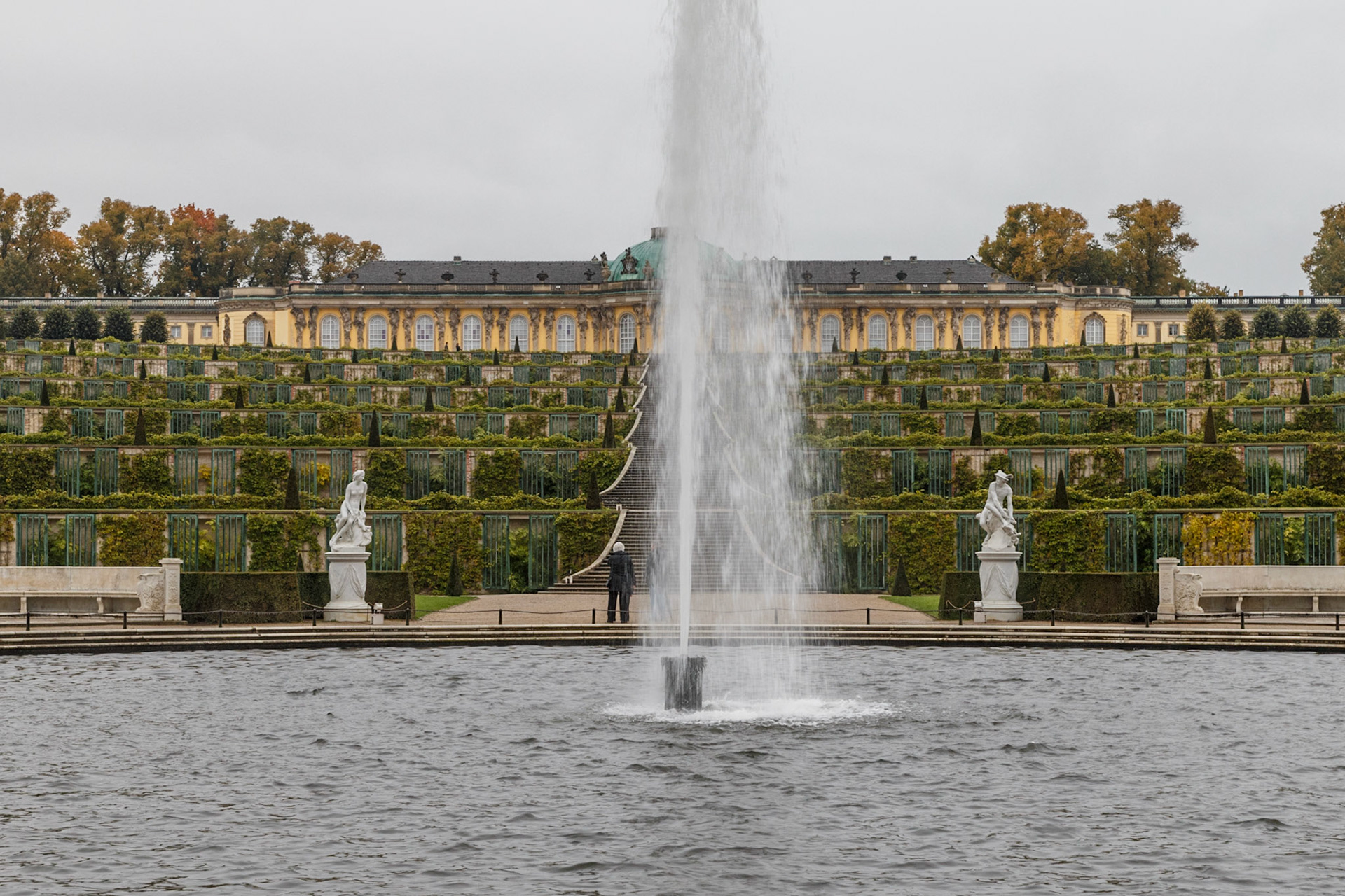 Herbstlicher Schlosspark Sanssouci