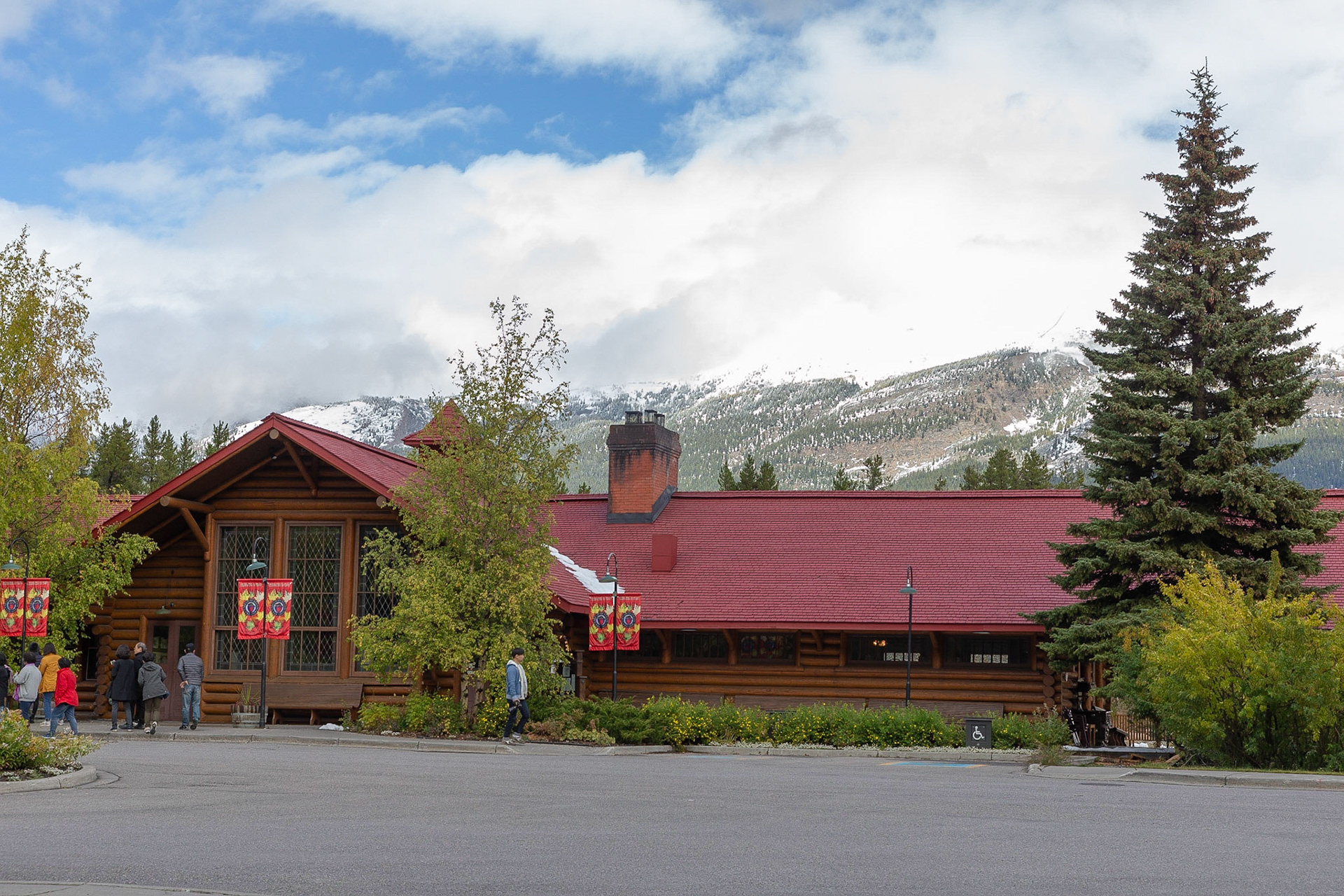 Von Banff nach Lake Louise - rechts und links des Hwy 1A