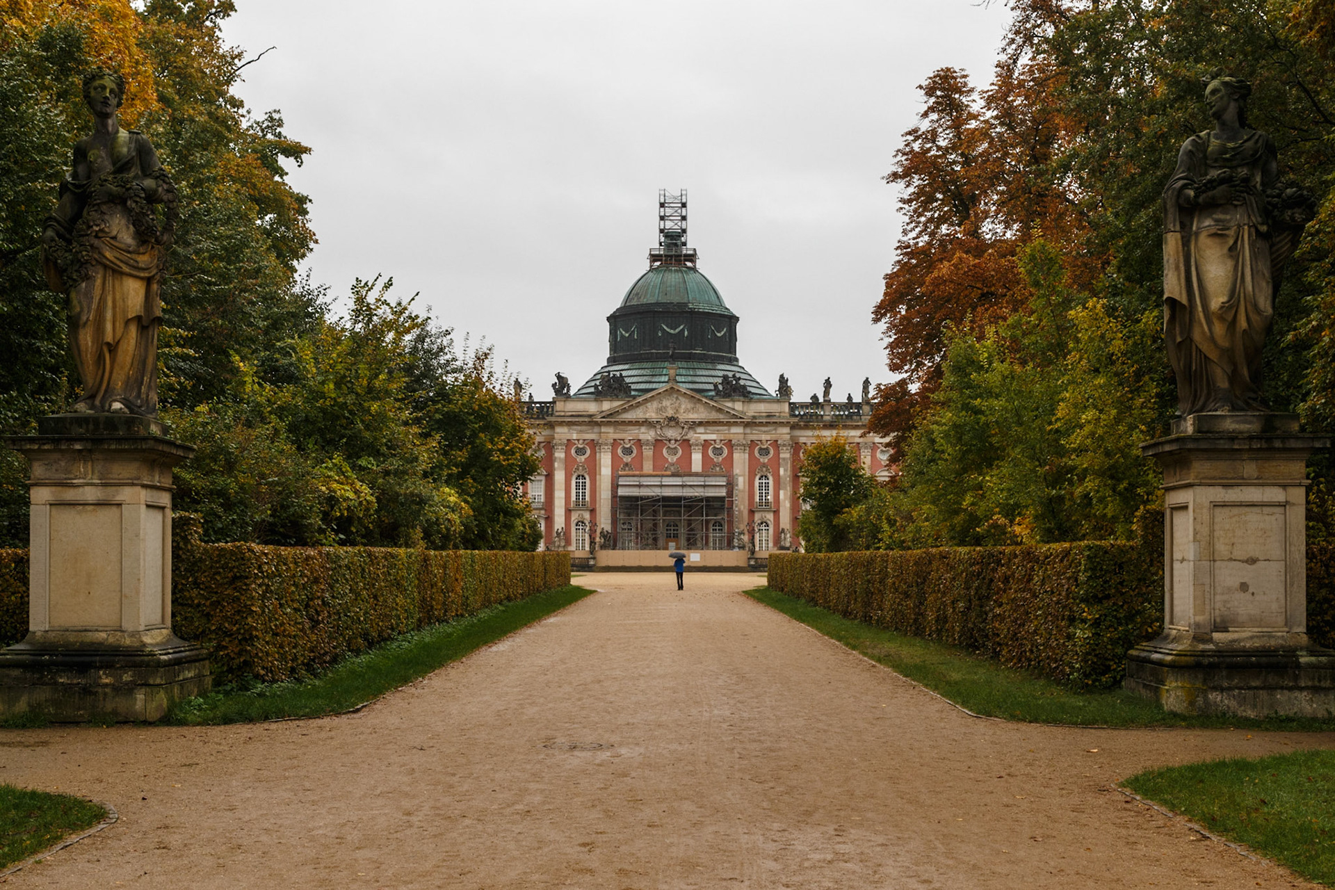 Herbstlicher Schlosspark Sanssouci
