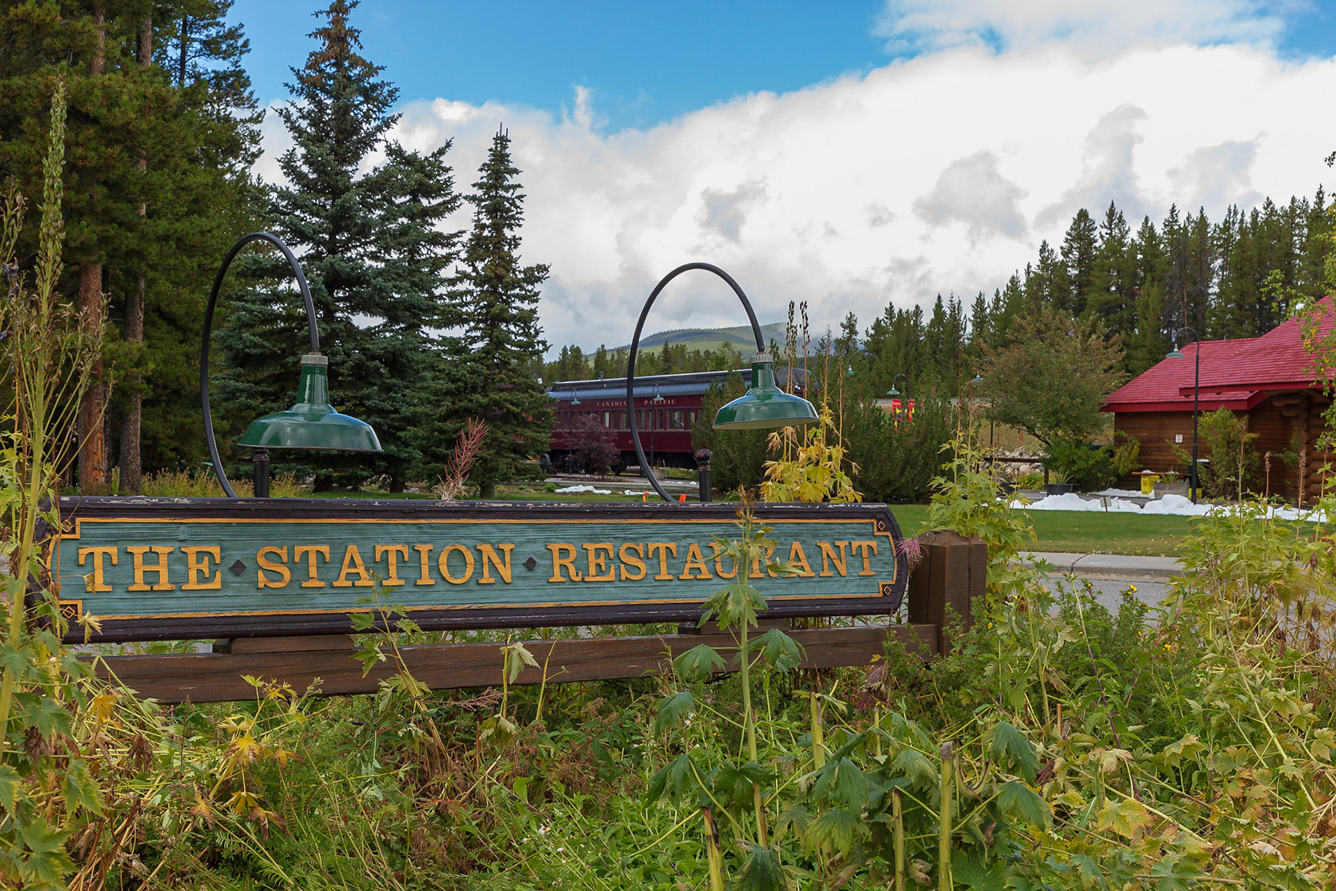 Von Banff nach Lake Louise - rechts und links des Hwy 1A