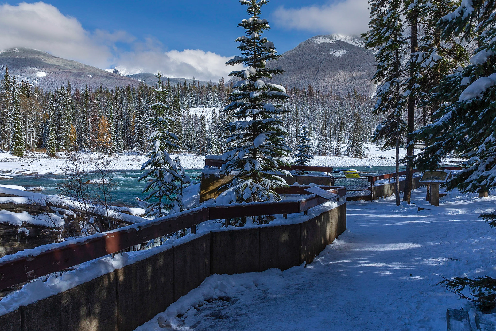 Athabasca Falls Canada West BC