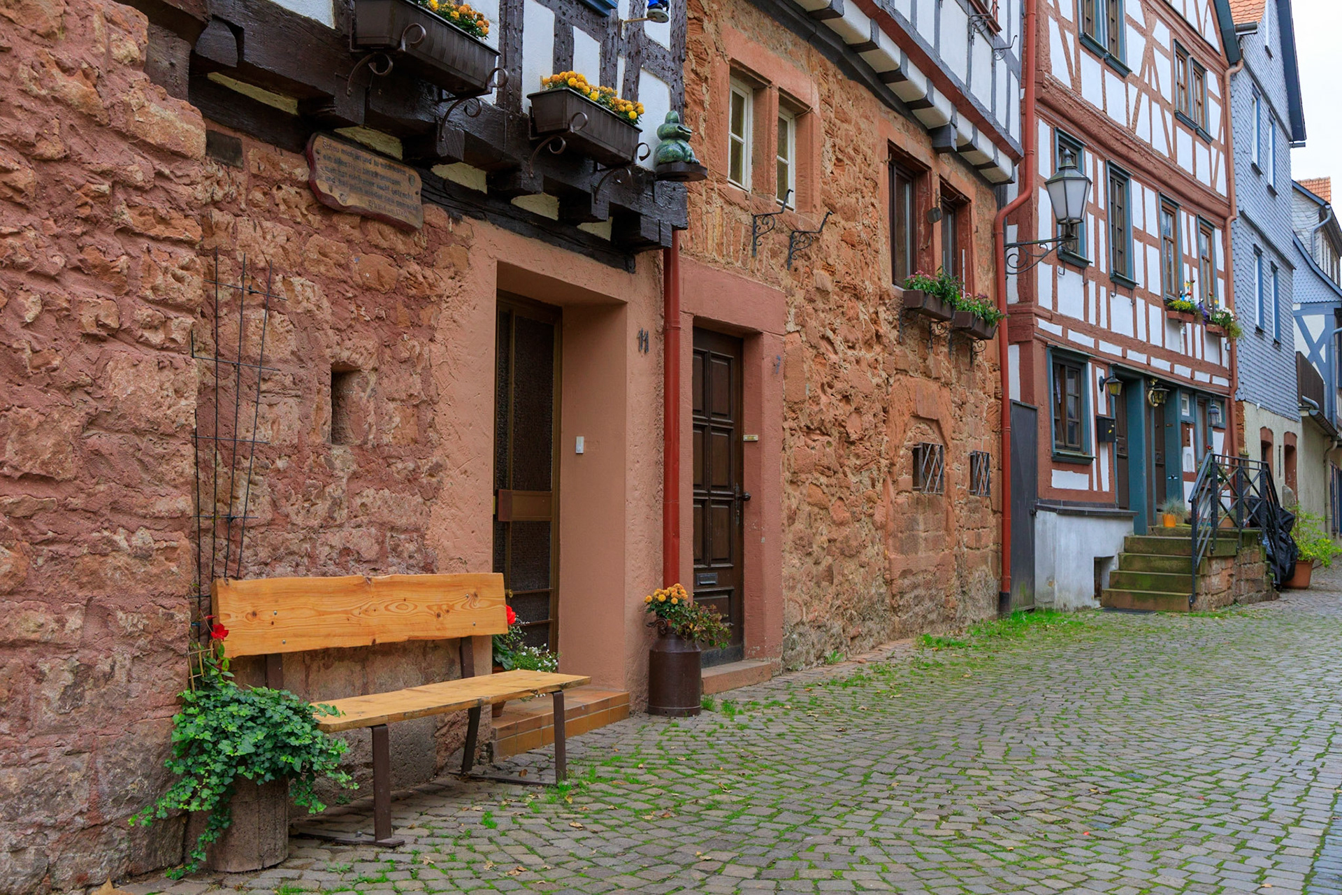 Büdingen im goldenen Oktober
