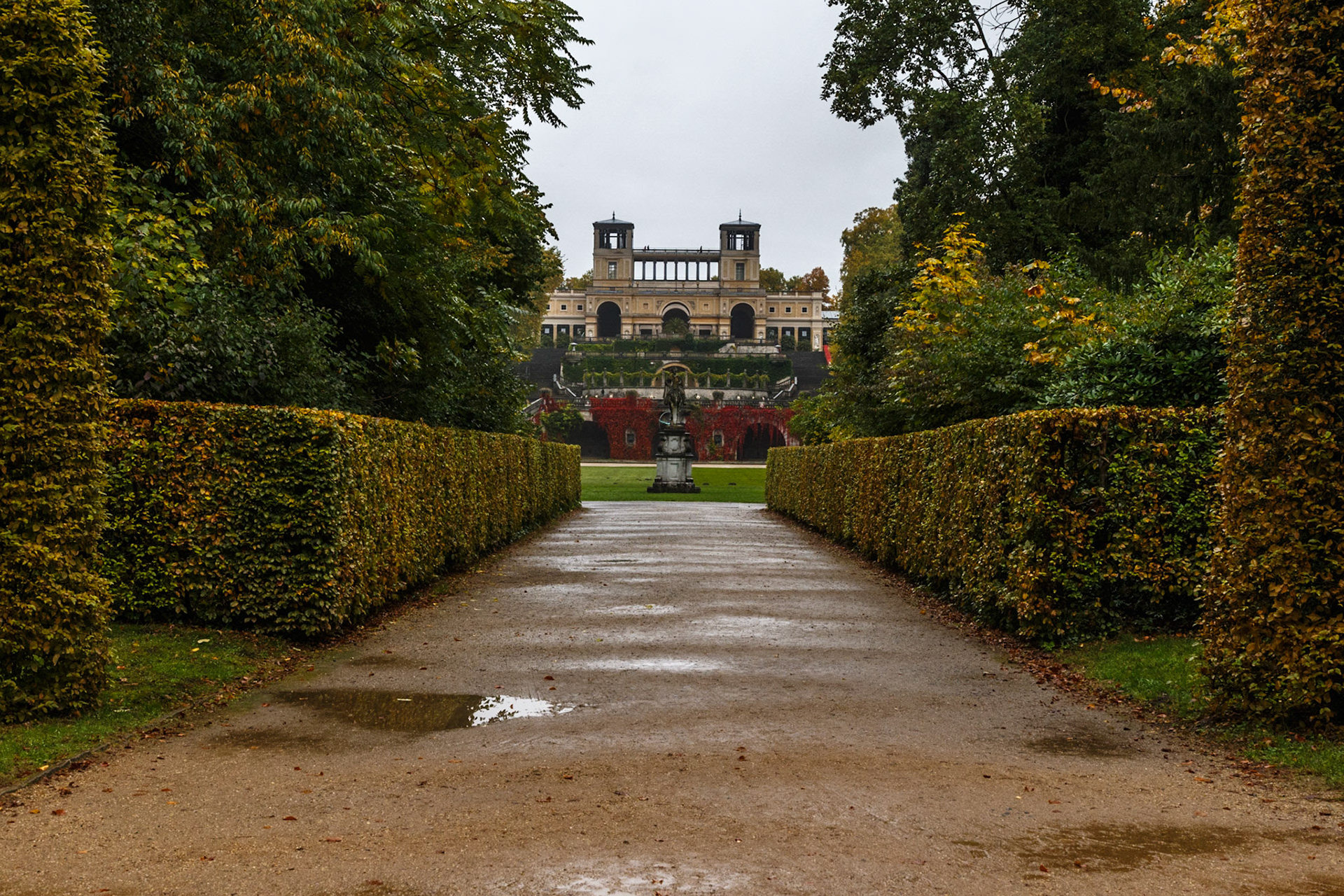 Herbstlicher Schlosspark Sanssouci