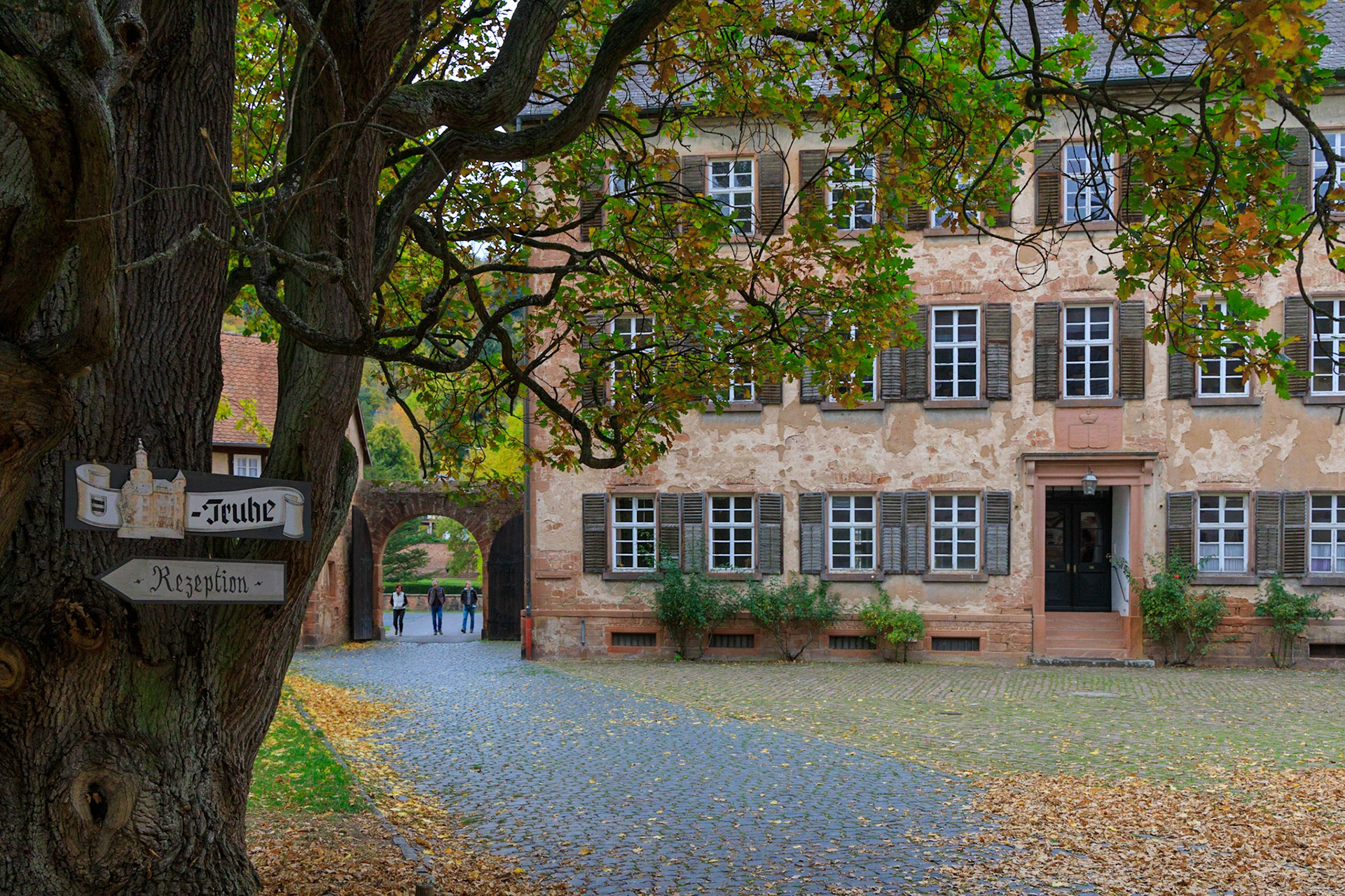 Büdingen im goldenen Oktober