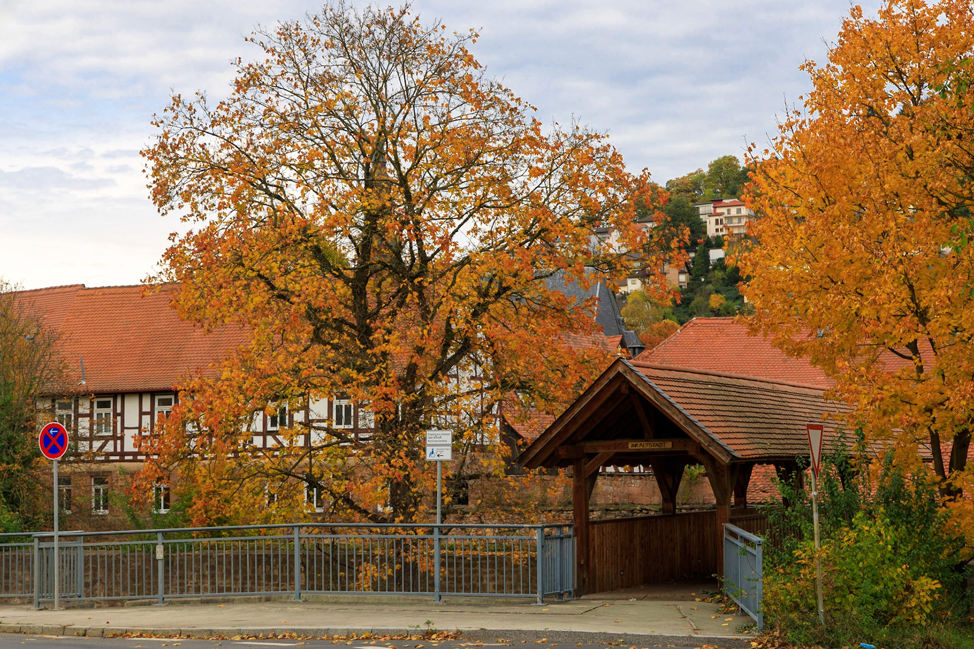 Büdingen im goldenen Oktober