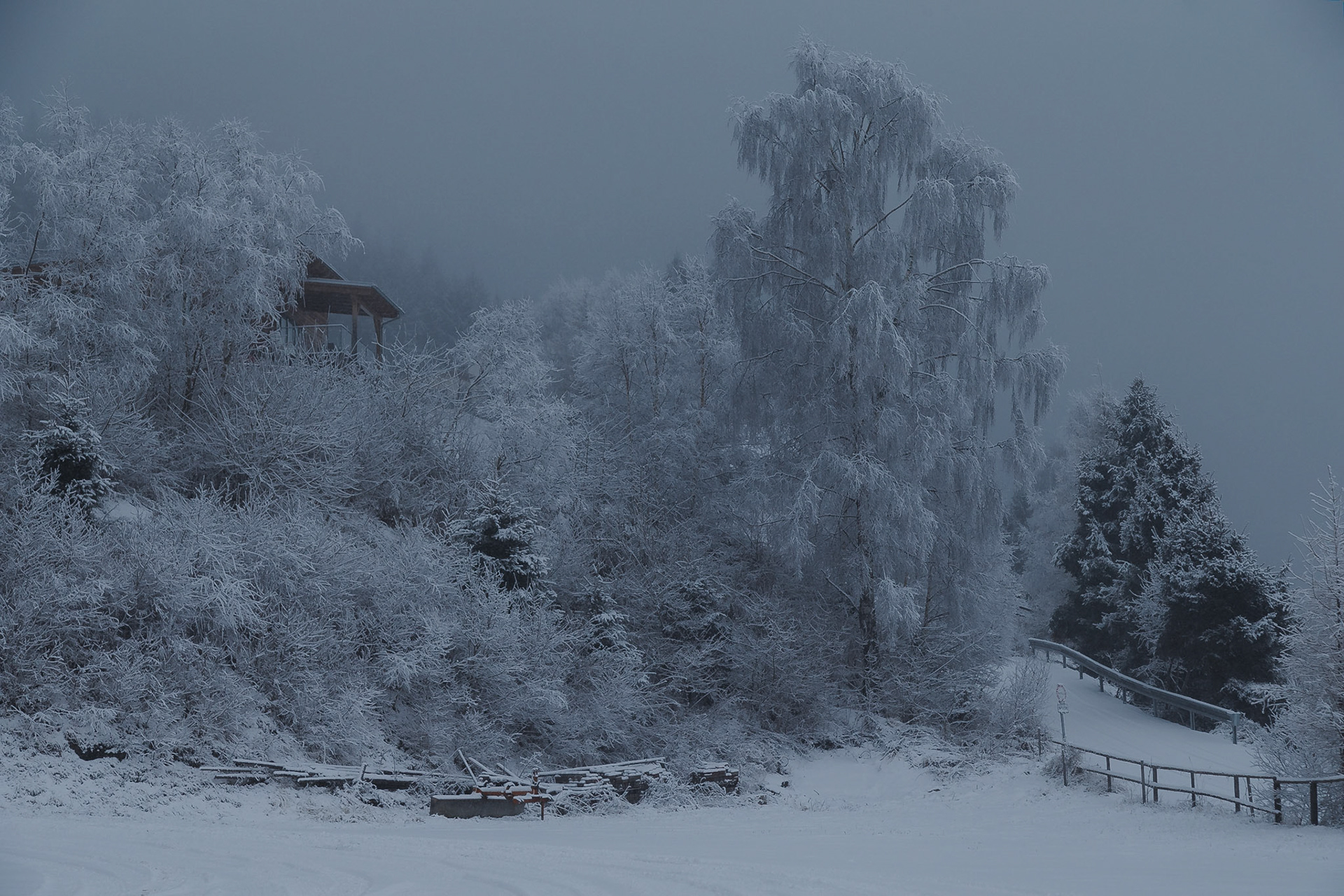 Simonhöhe bei Sankt Urban / Kärnten / Österreich