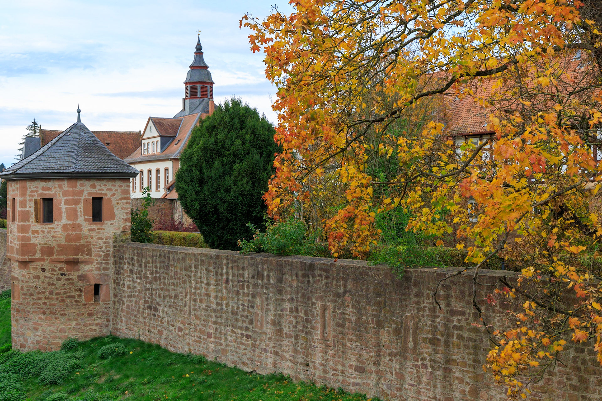 Büdingen im goldenen Oktober
