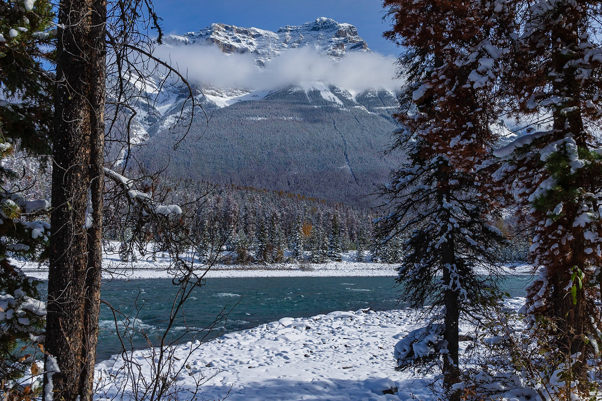 Athabasca Falls Canada West BC