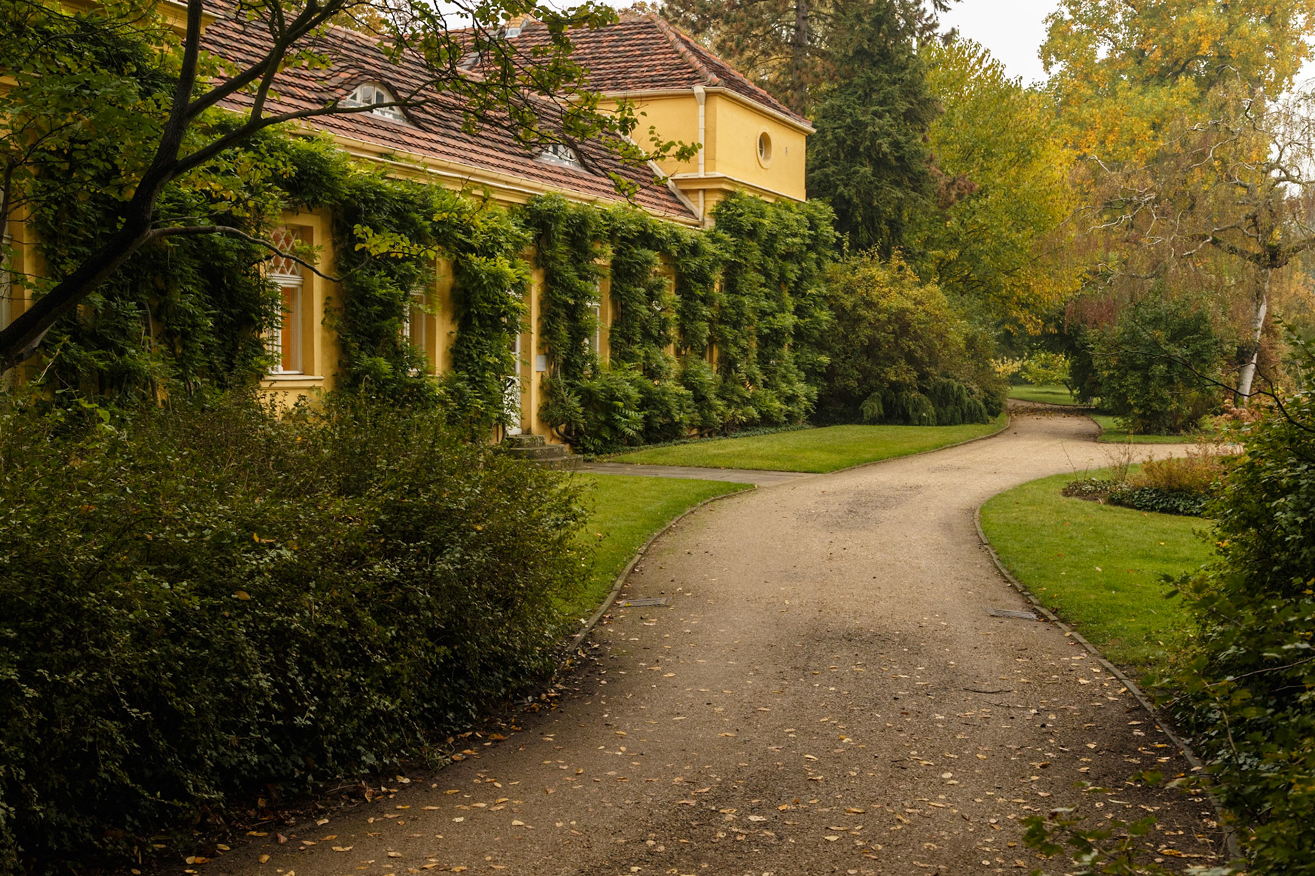 Herbstlicher Schlosspark Sanssouci