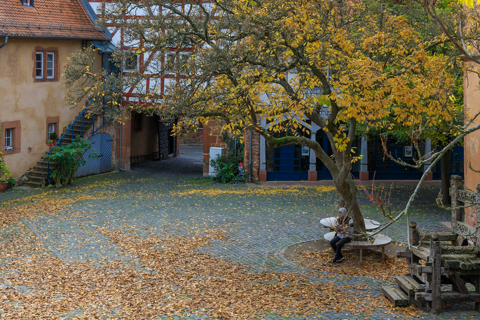 Büdingen im goldenen Oktober