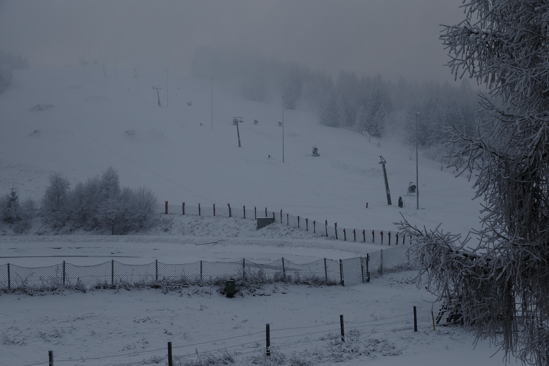 Simonhöhe bei Sankt Urban / Kärnten / Österreich