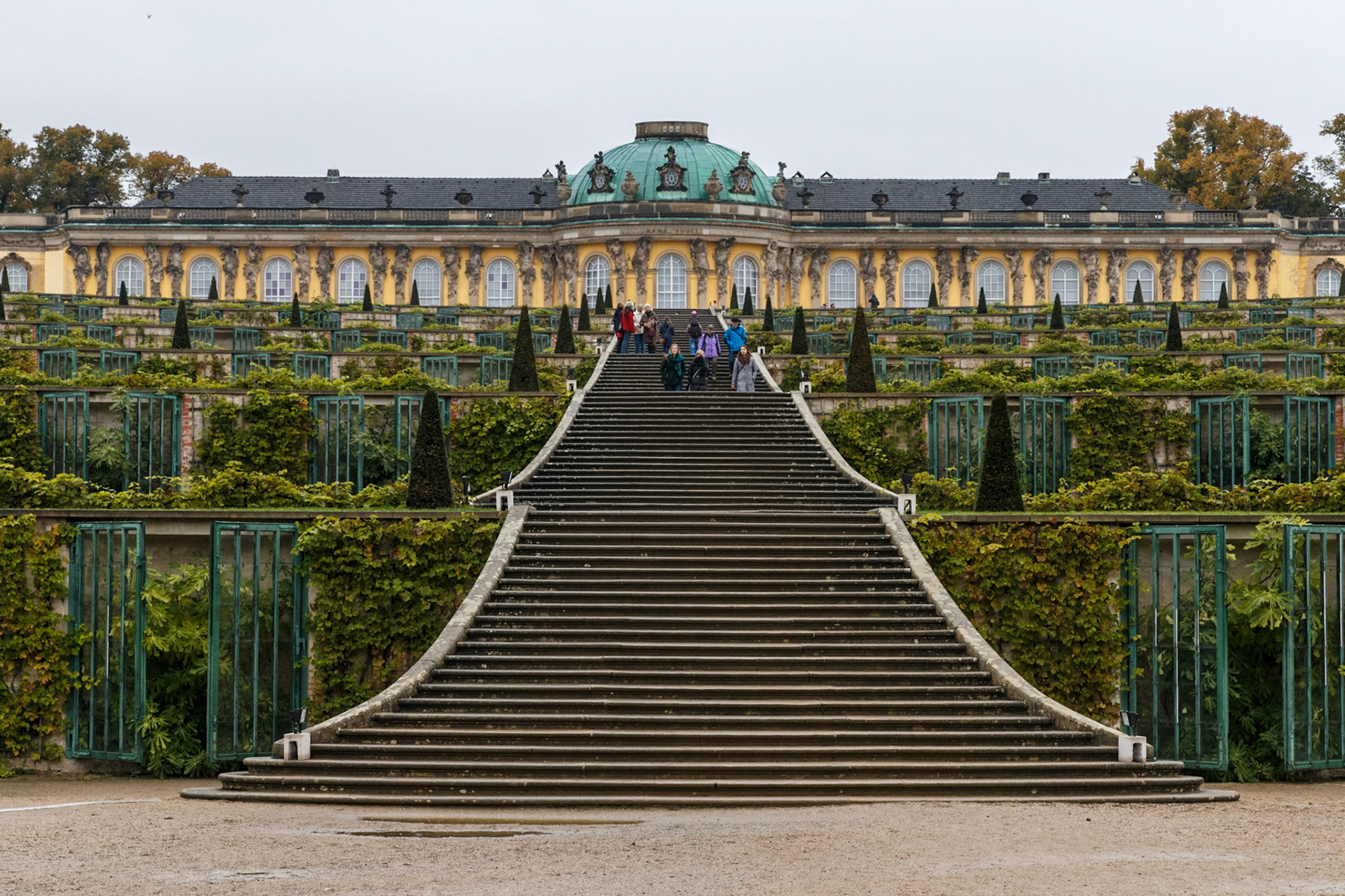 Herbstlicher Schlosspark Sanssouci