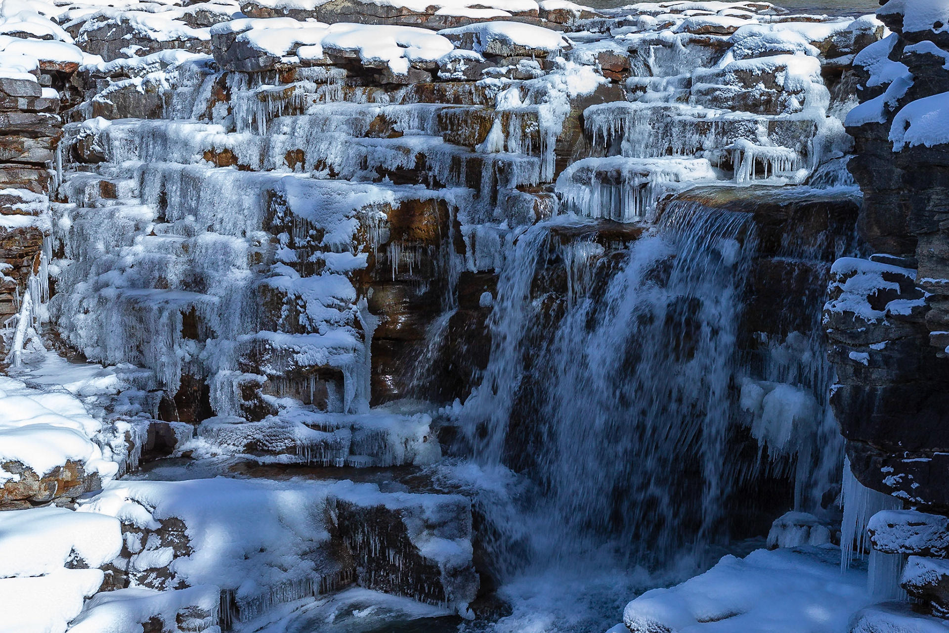 Athabasca Falls Canada West BC