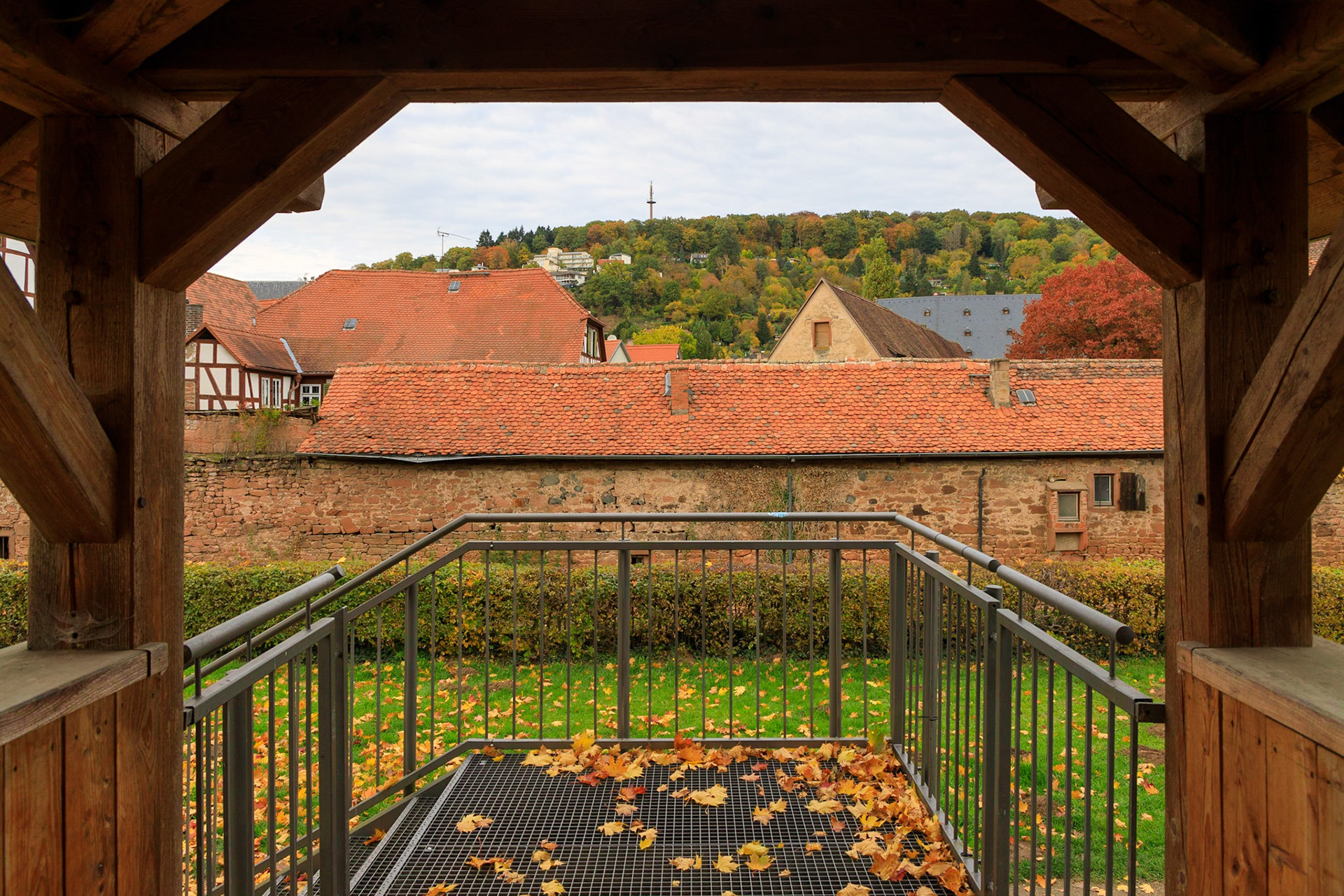 Büdingen im goldenen Oktober