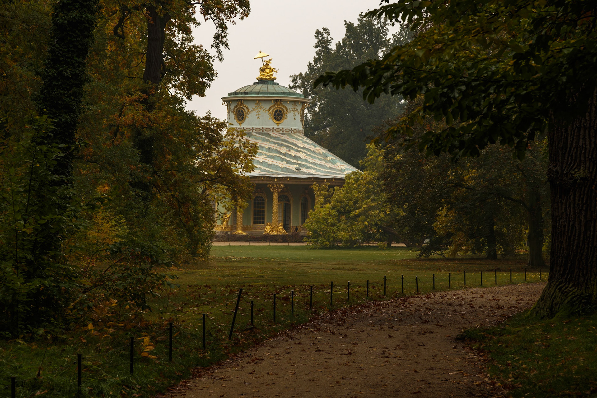 Herbstlicher Schlosspark Sanssouci