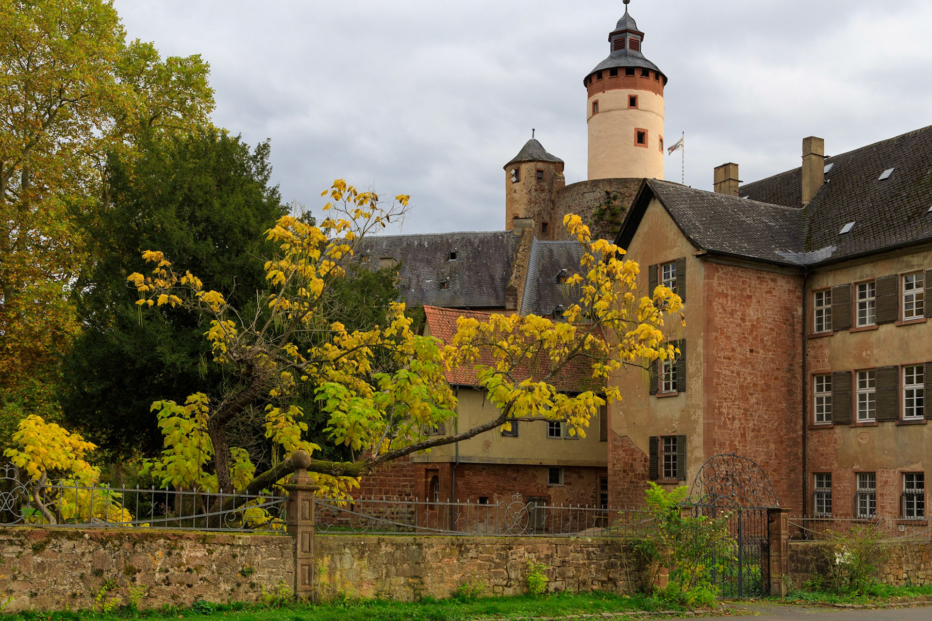 Büdingen im goldenen Oktober
