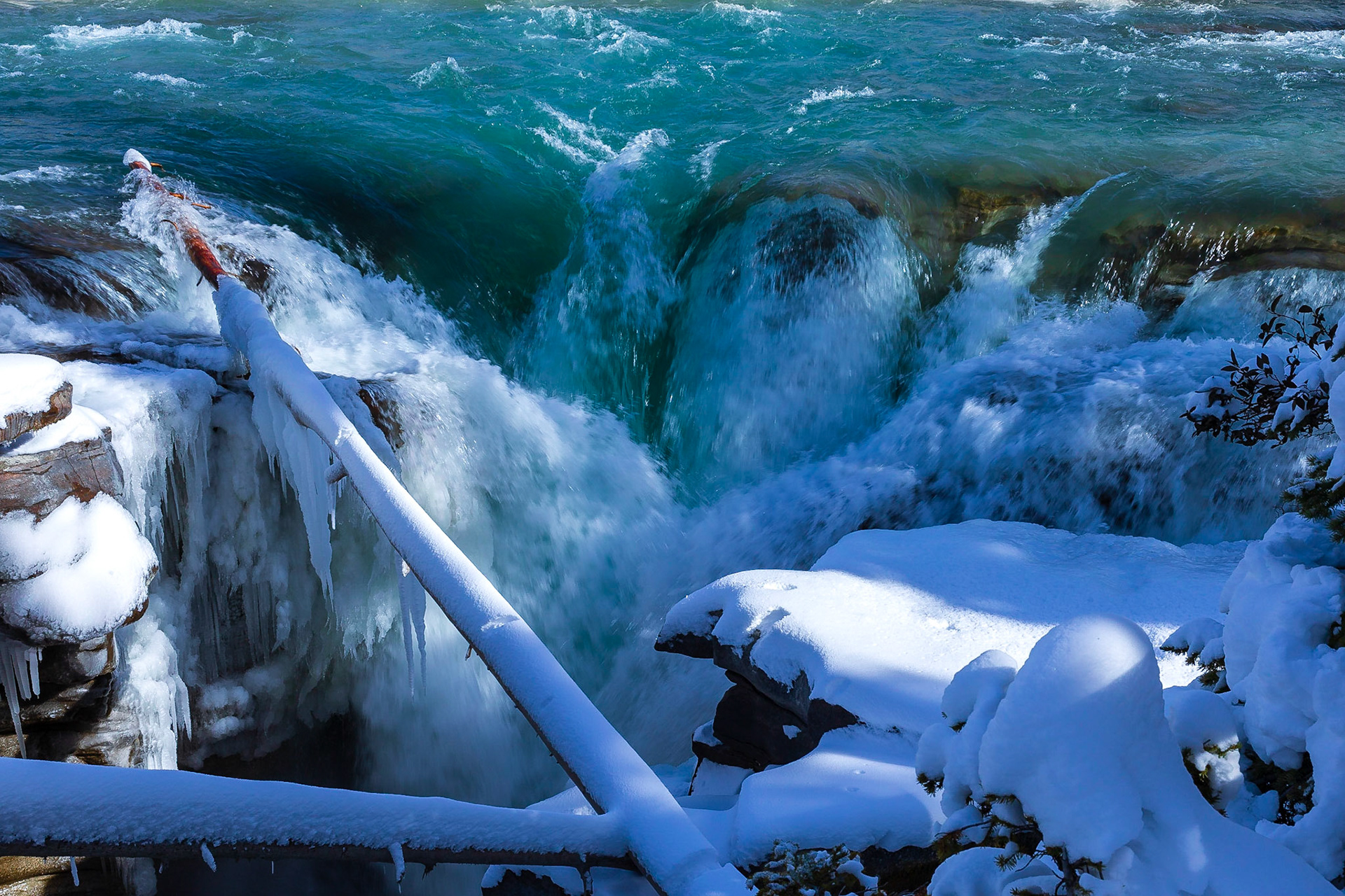 Athabasca Falls Canada West BC