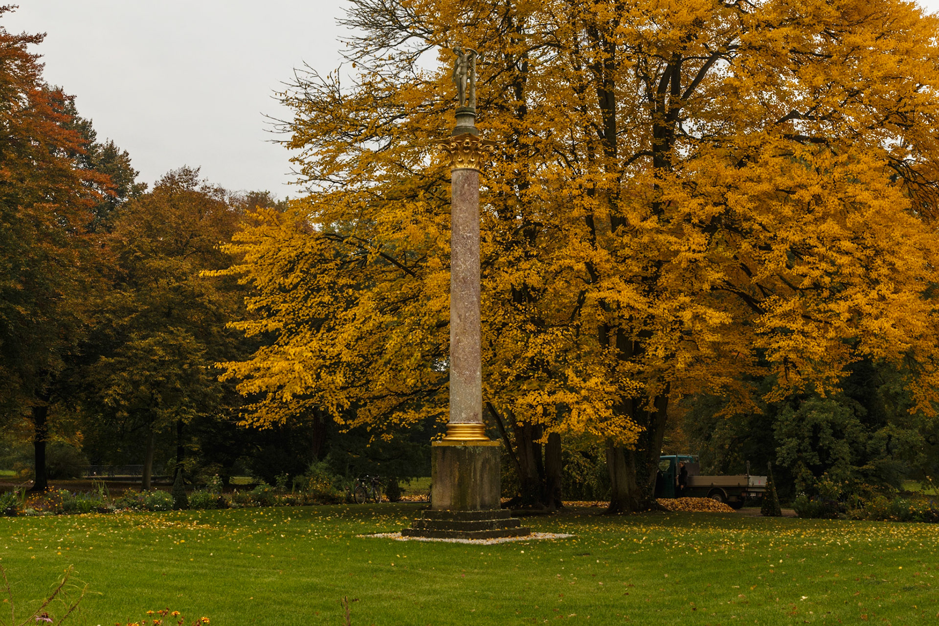 Herbstlicher Schlosspark Sanssouci