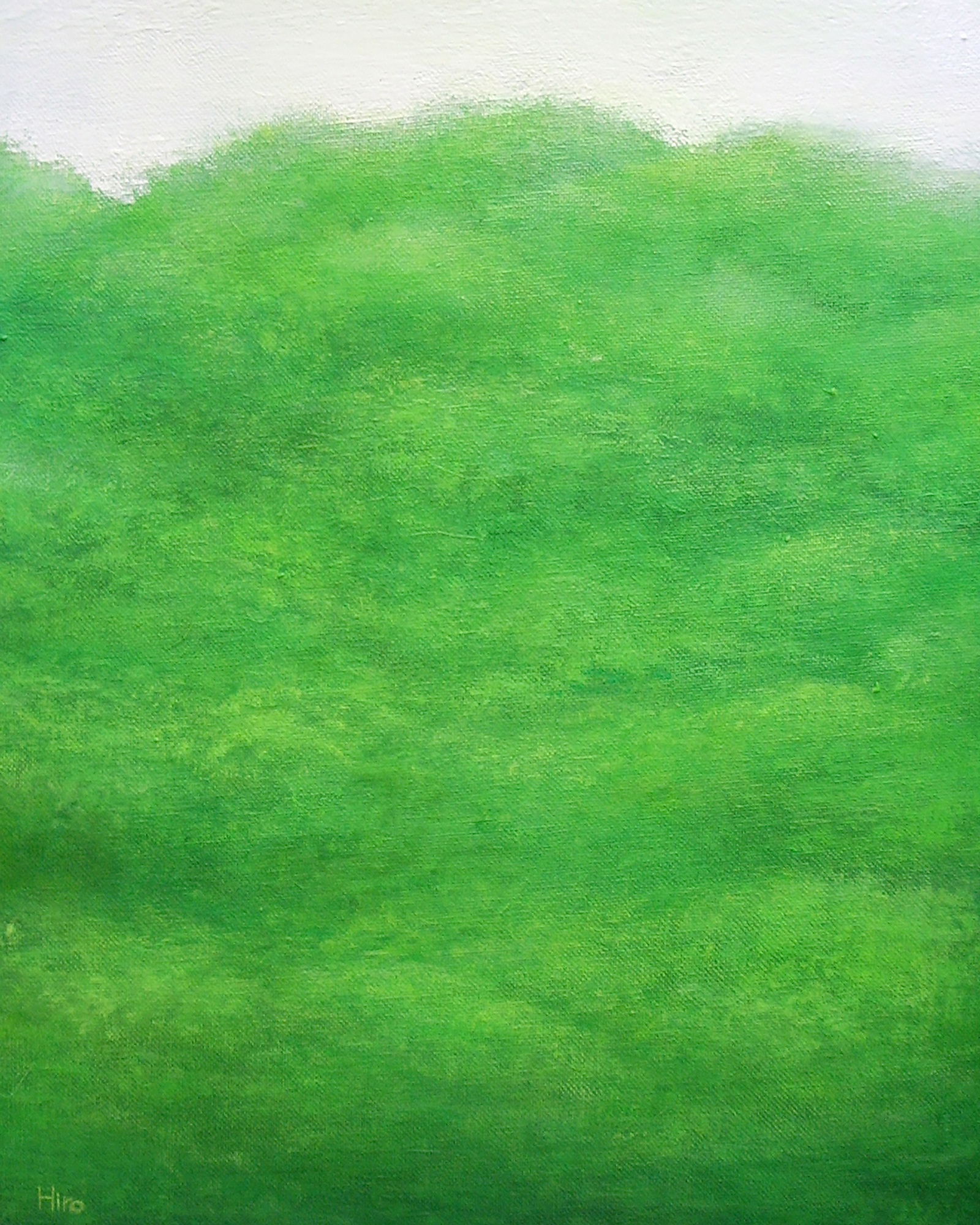 森のシンフォニー(2006・アクリル)