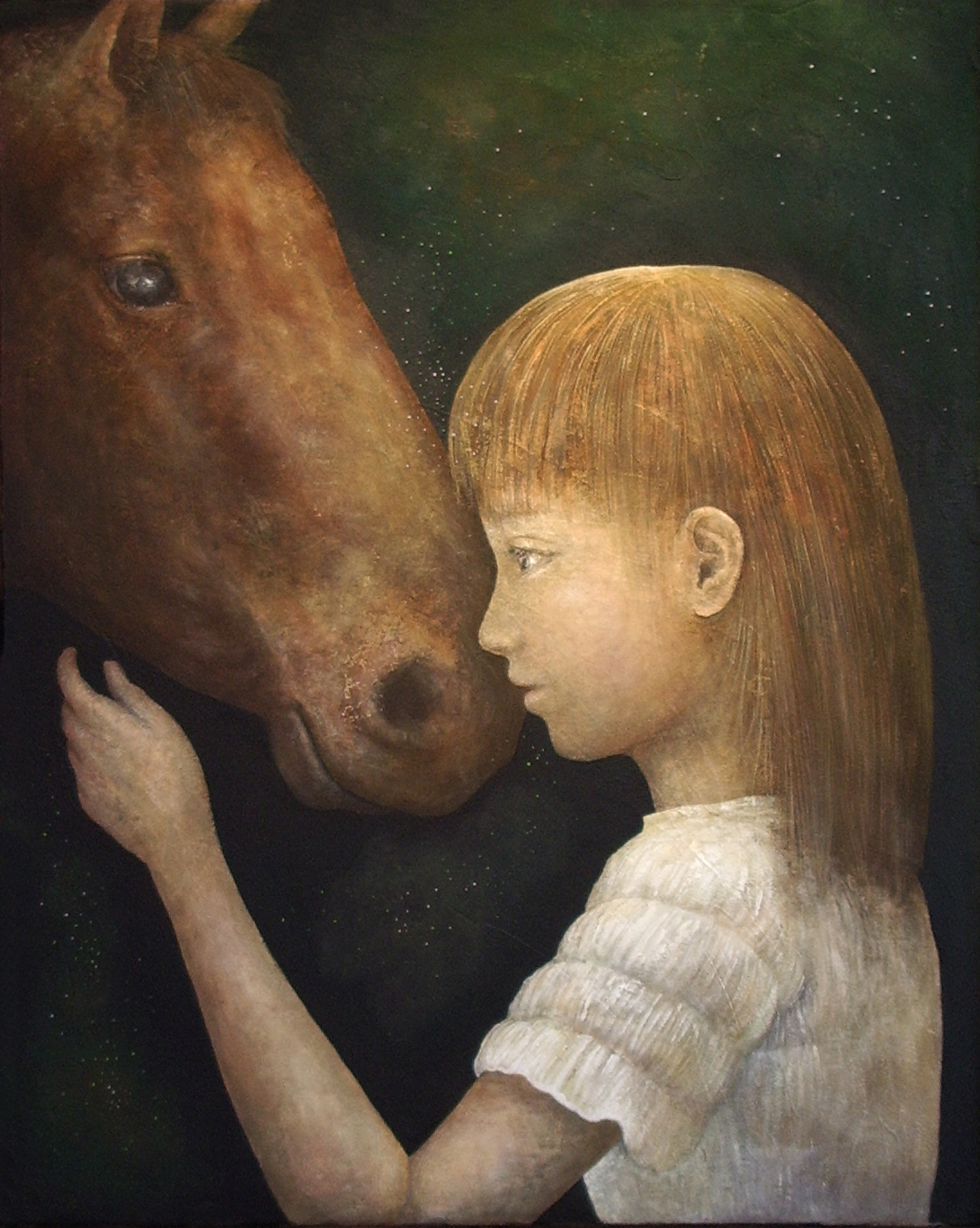 絆(2010・アクリル)