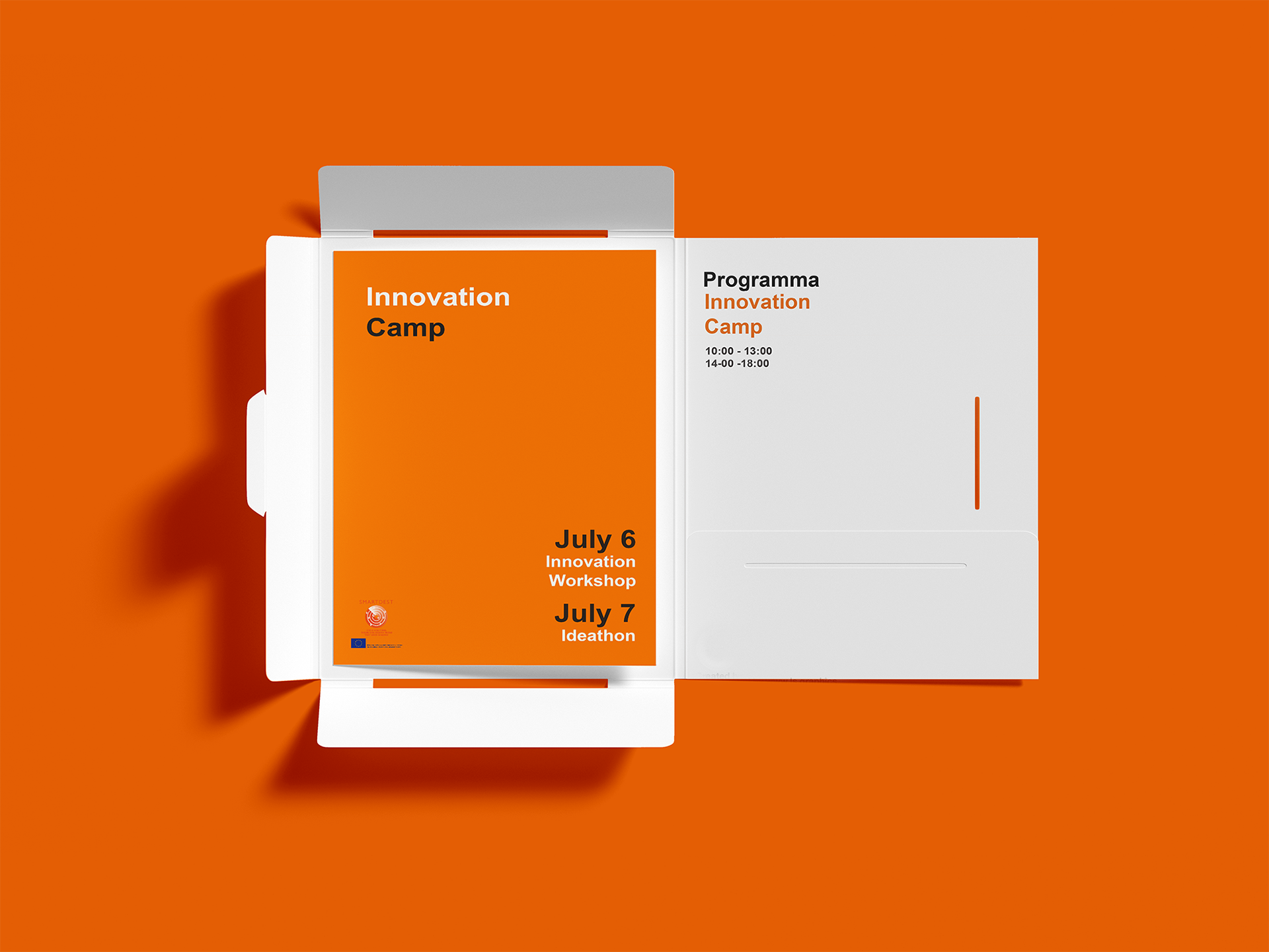 Pieghevole presentazione Workshop