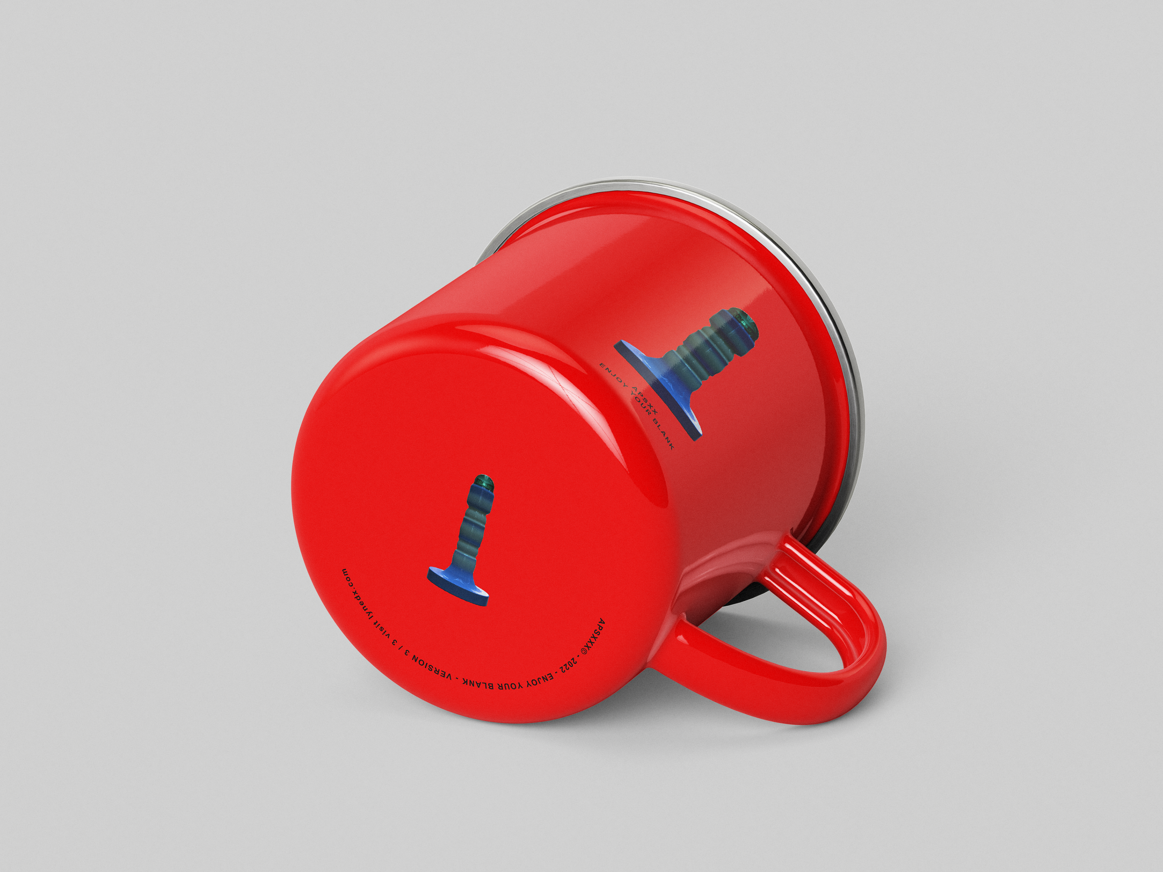 SEXXX BEAST MUG - Prototipo Renderizzato - 3/4
