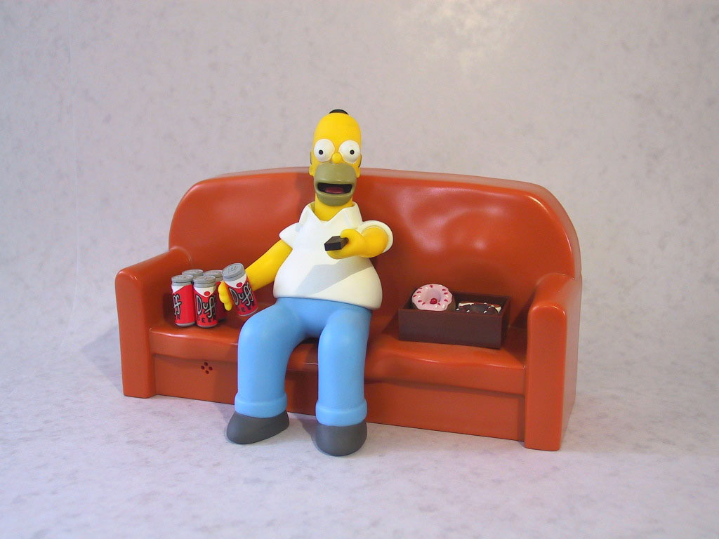 SIMPSONS - MESSAGE MATE REMOTE CONTROL HOLDER