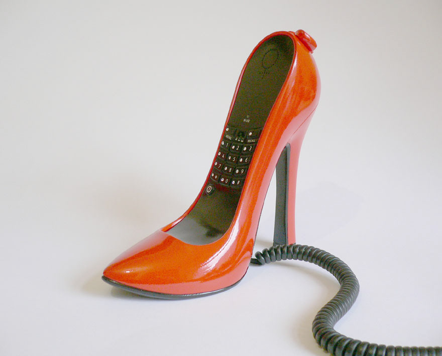 Red Stiletto Phone