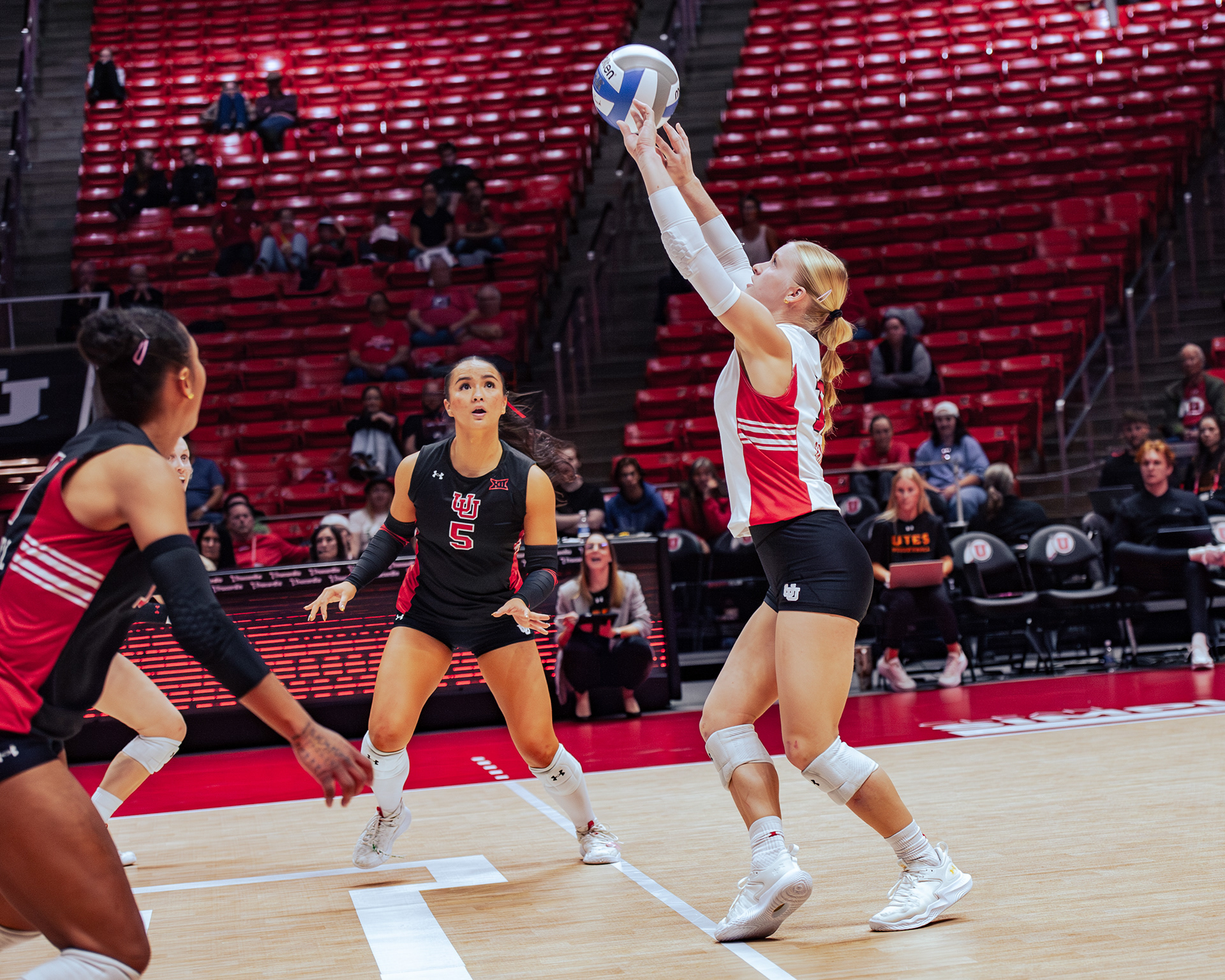 Leah Wilton-LaBoy (#5) and McKenna Payne (#11)