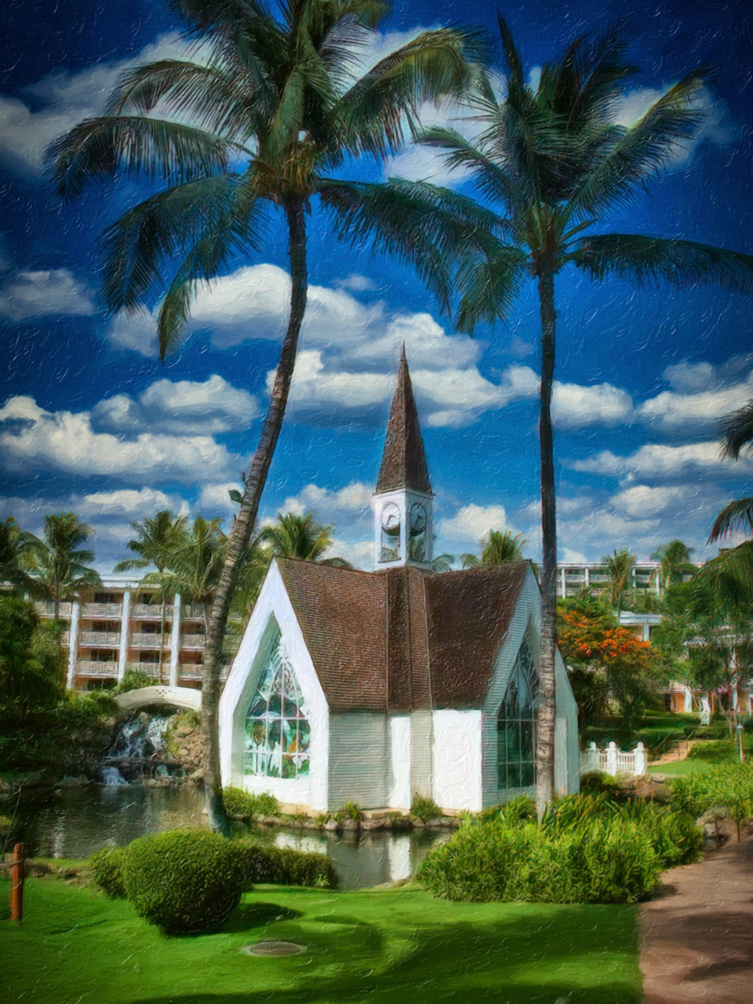 Wedding Chapel, Maui Hawaii USA