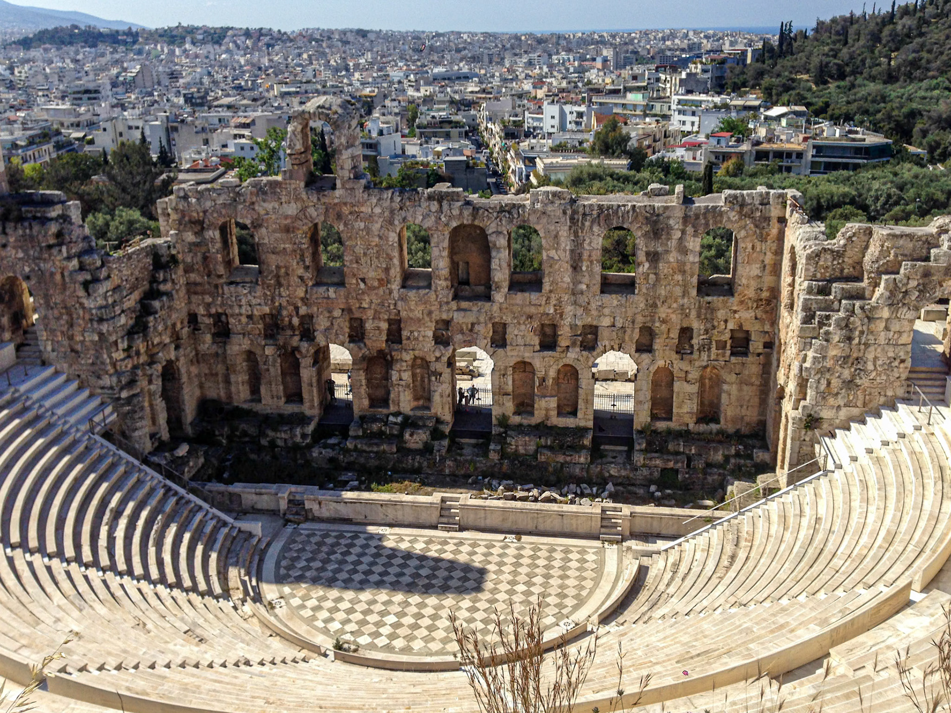 GREECE . UNFINISHED WORK IN PROGRESS