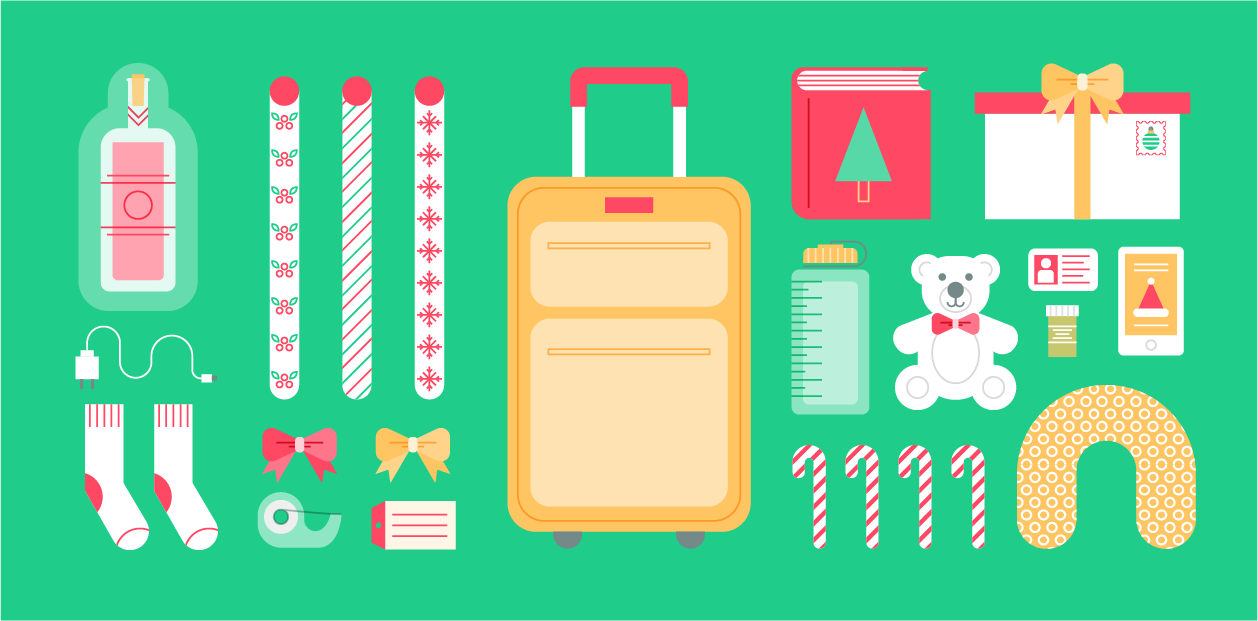 Illustration for Eisenhower Air, a digital travel publication. Agency: Greteman Group | ​Creative Director: Sonia Greteman