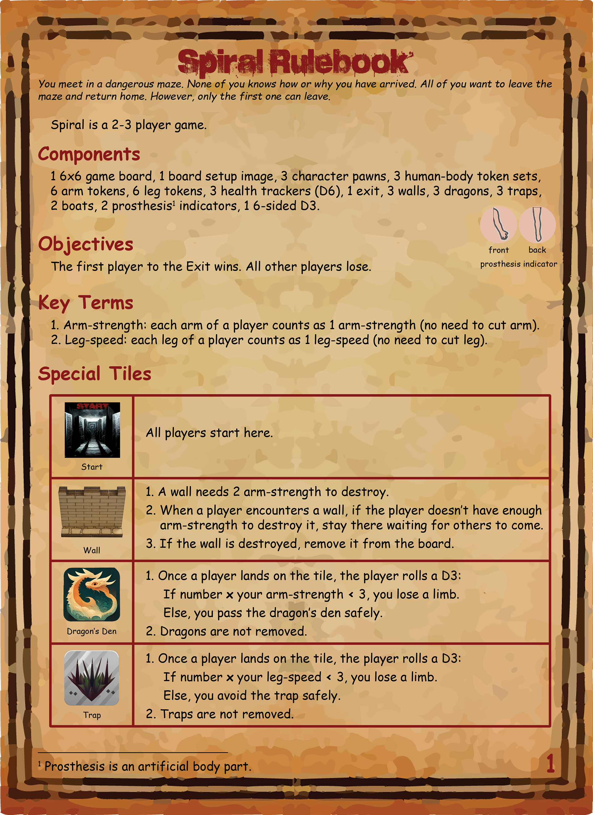 Rulebook Page 1