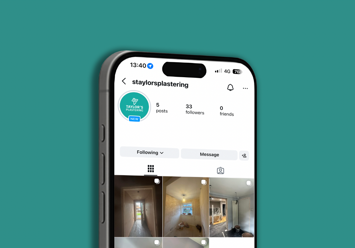 Visual identity on social media channel