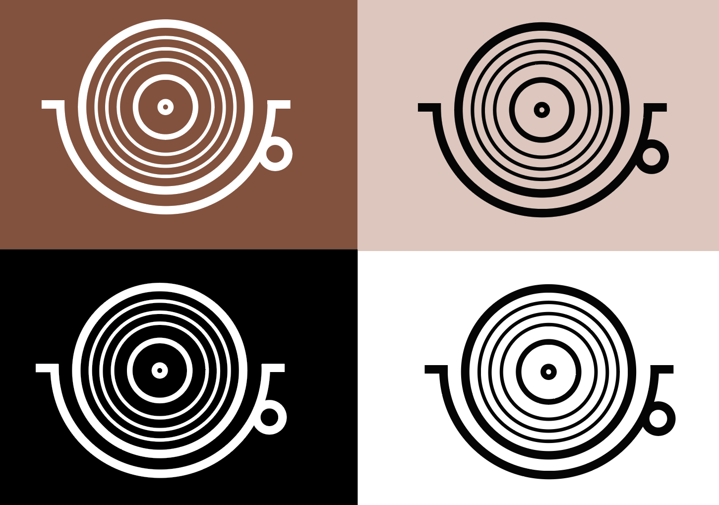 Logo concept - Experimentation with colour