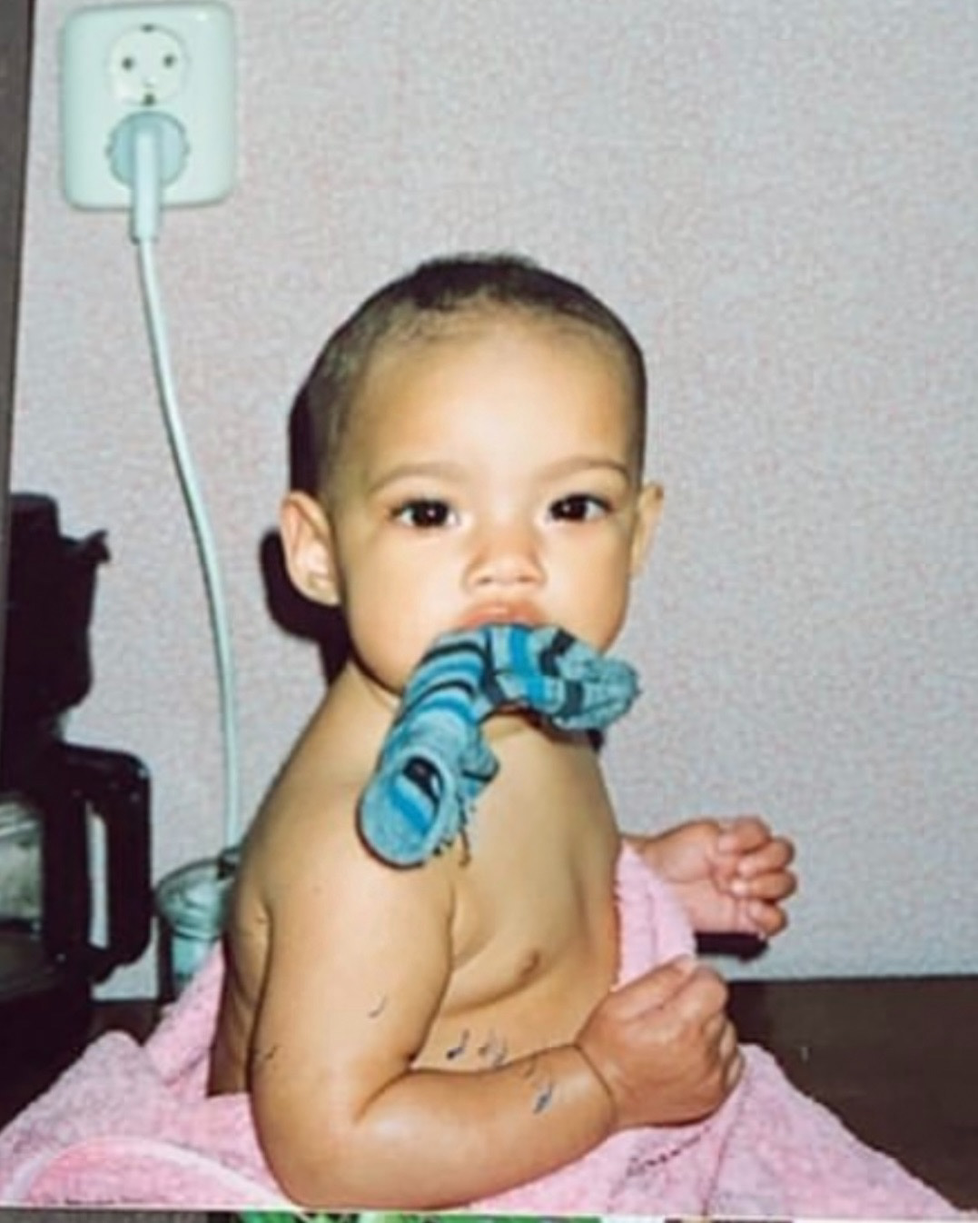 Rebecca in 1990