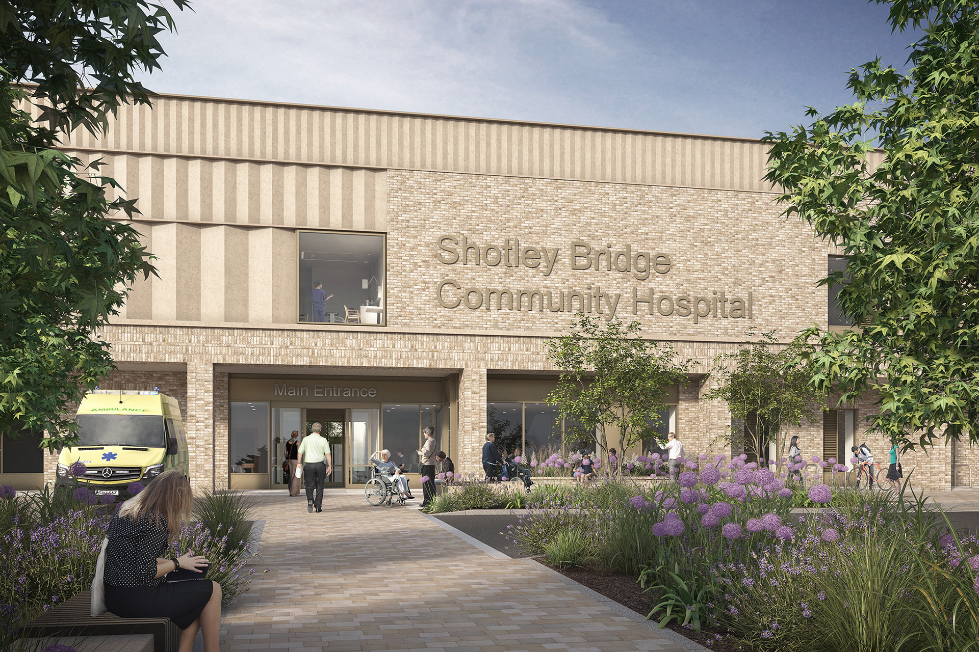 Shotley Bridge Community Hospital Main Entrance