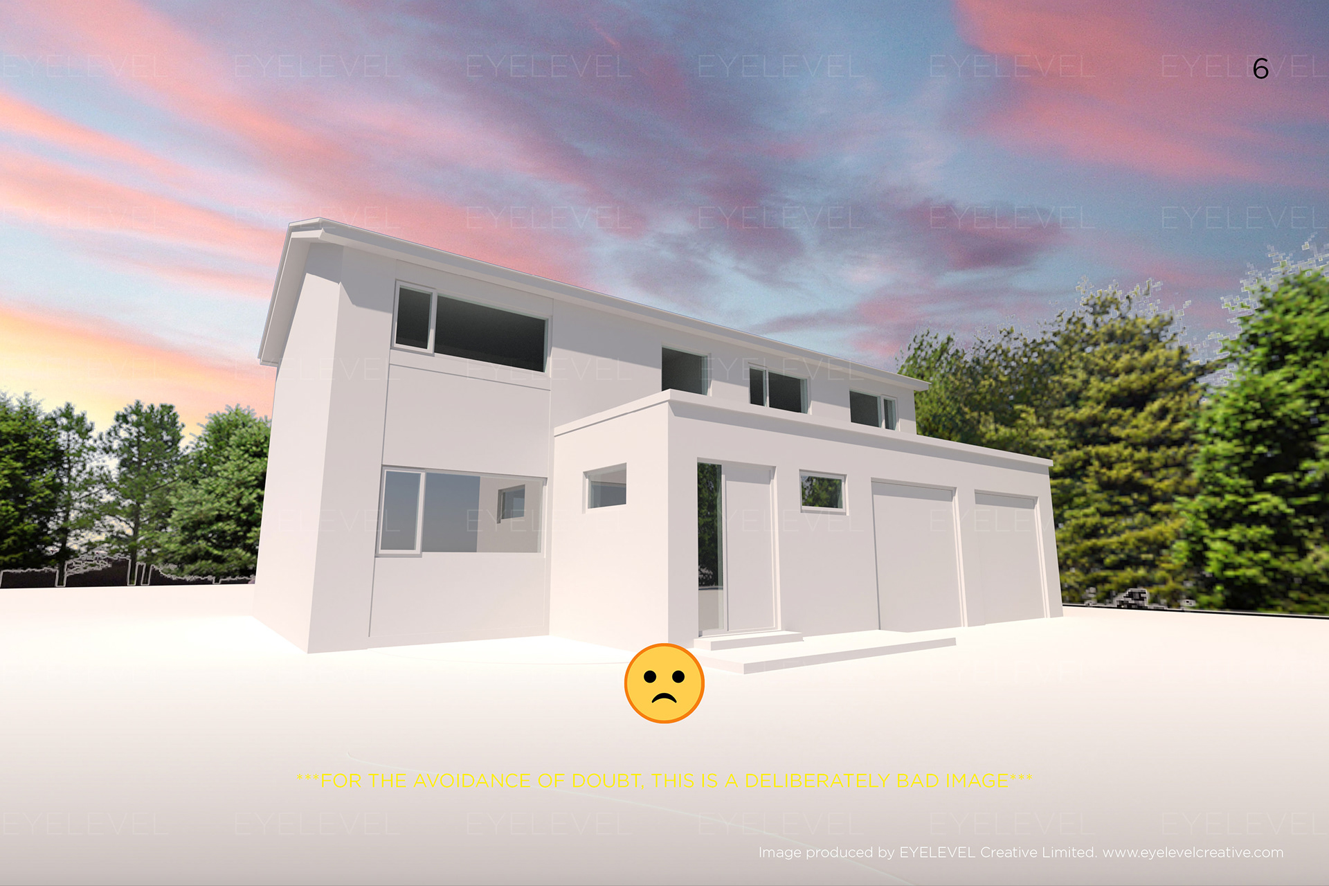 Materials – Glass - Too reflective. Views into building limited.