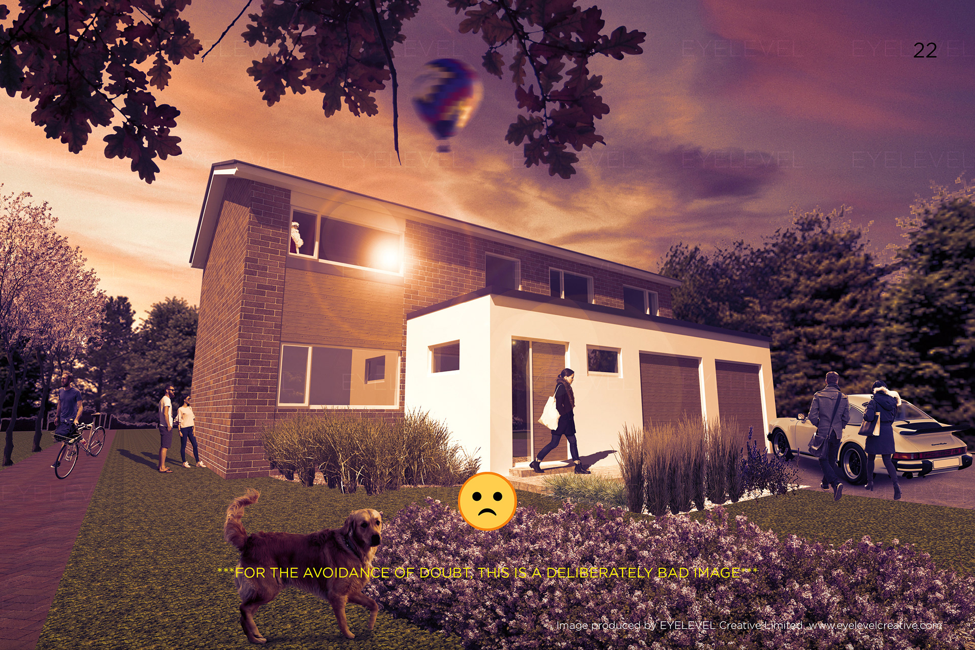 Light Effects - Lens Flare - Random, unrealistic or inappropriate Lens Flare.