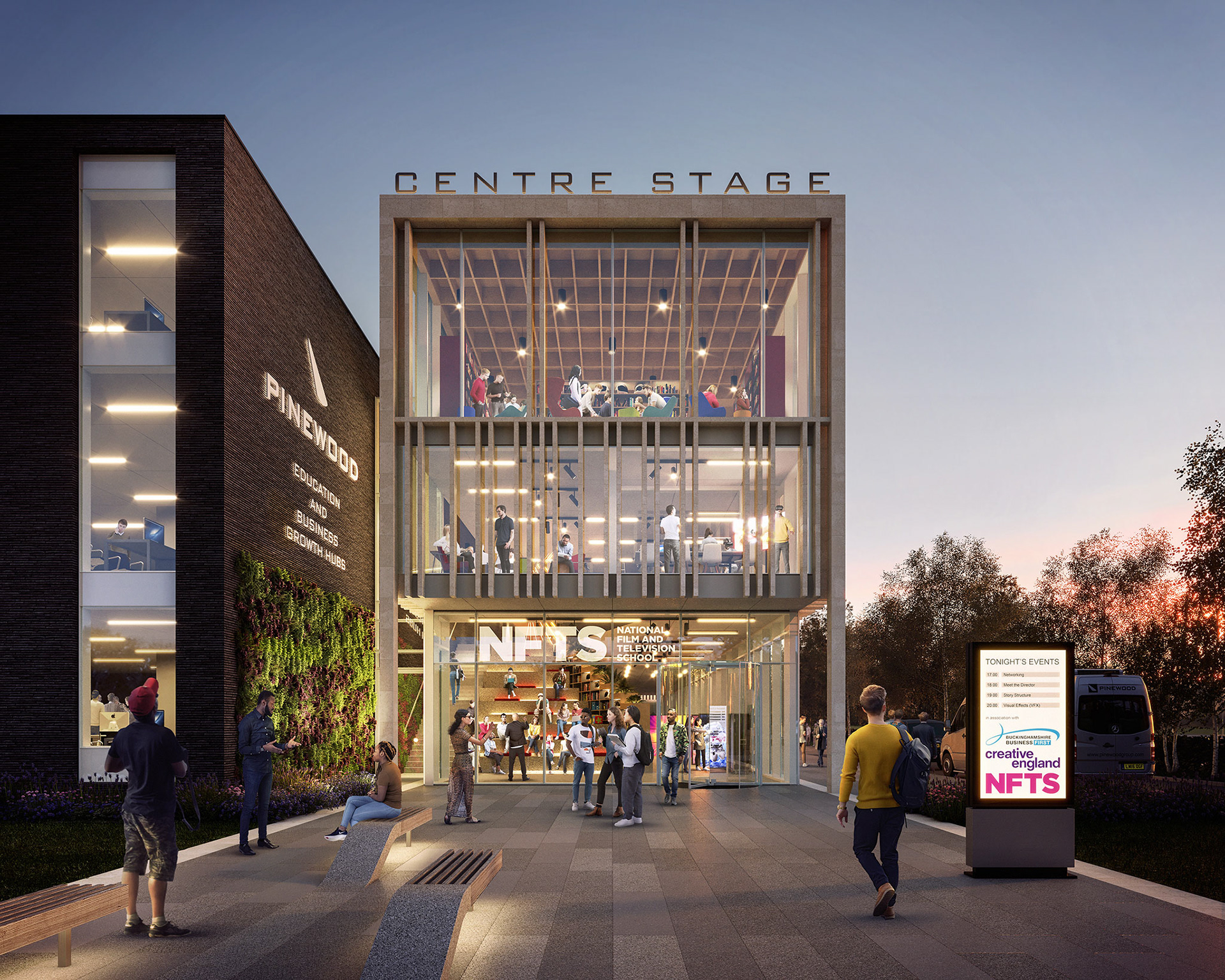 Pinewood Studios, Screen Hub UK, Skills and Training Hub