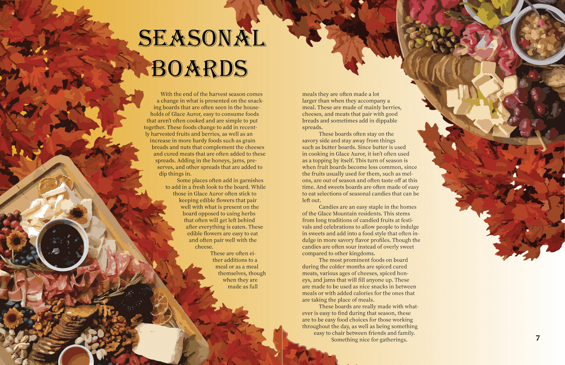 Seasonal Boards Spread