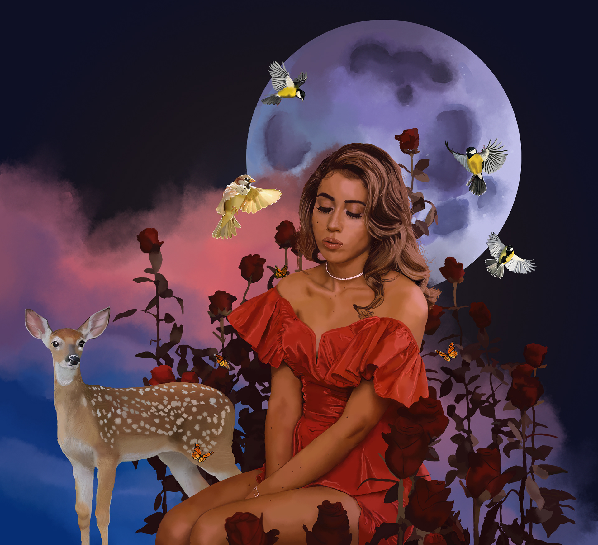Kali Uchis in Photoshop