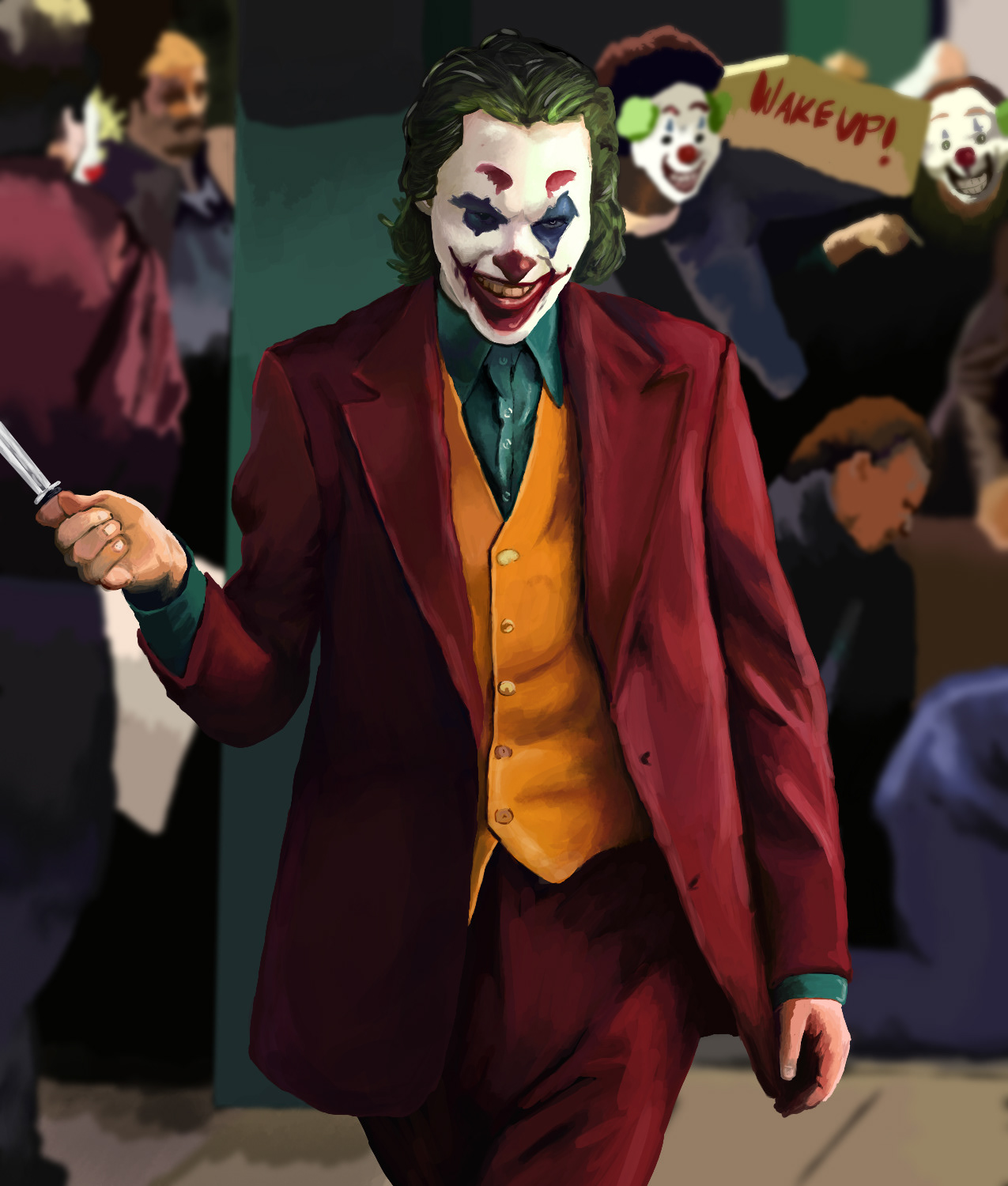 Joker in Photoshop