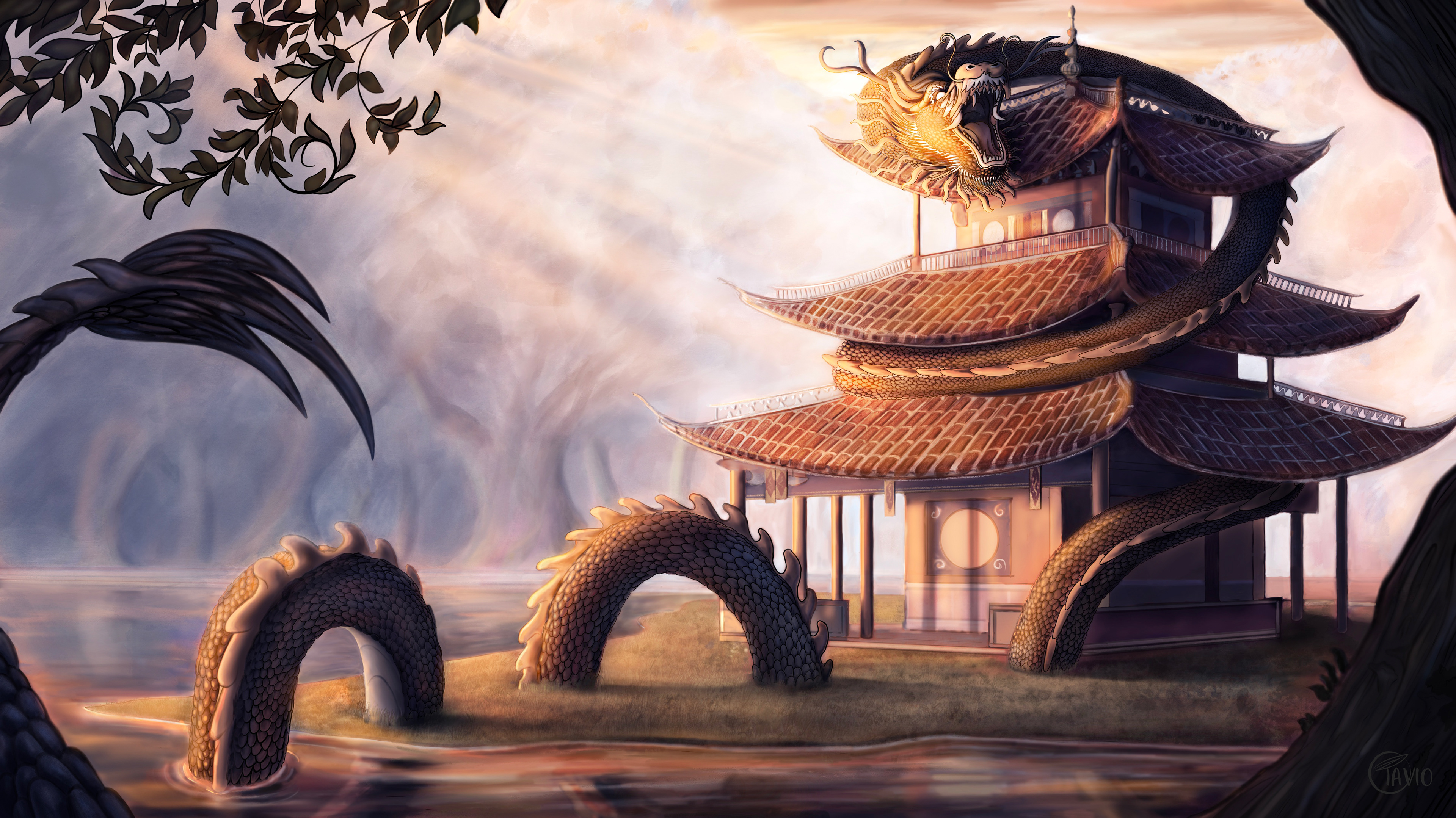 The Dragon Spring Temple